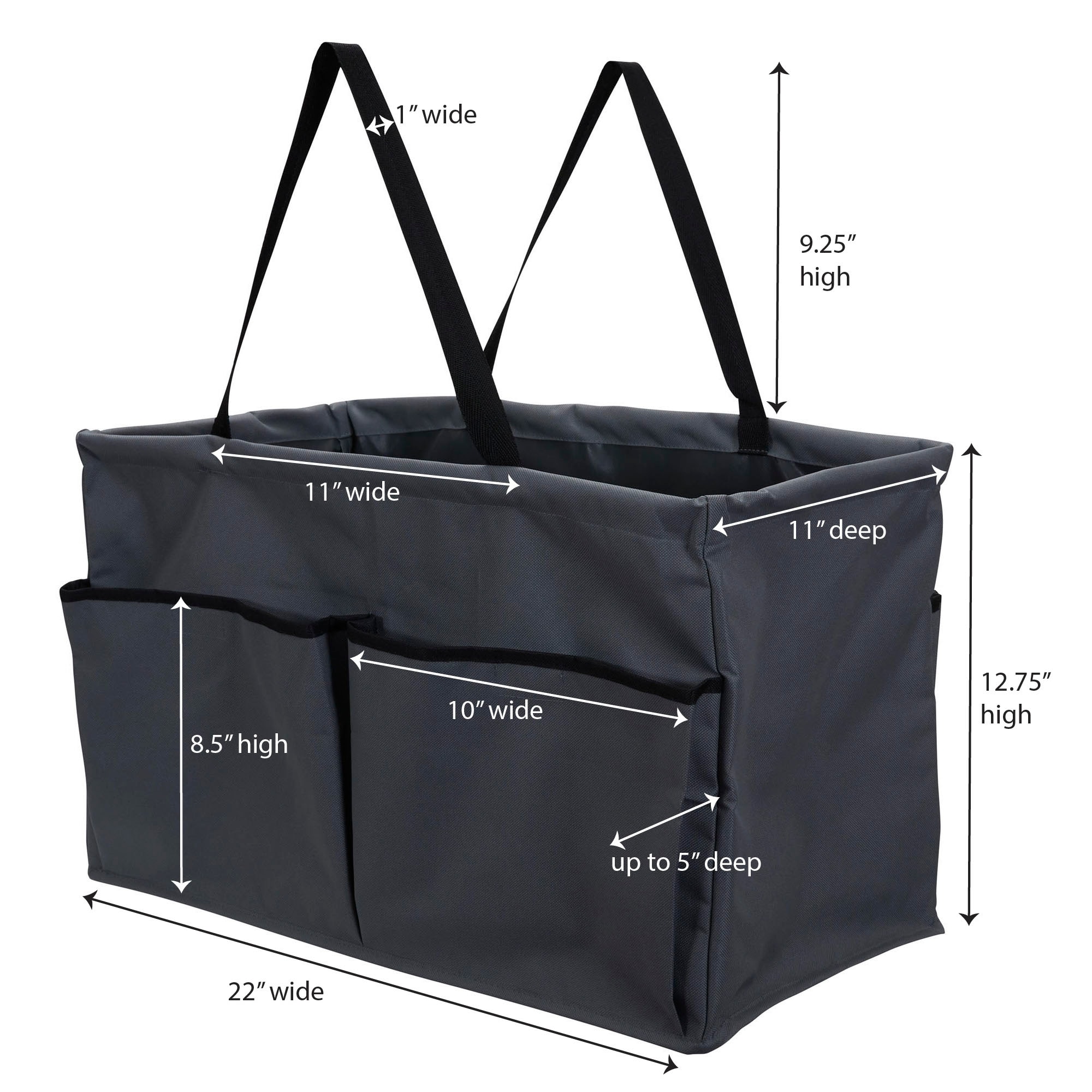 Household Essentials Krush Rectangle Water Resistant Utility Tote
