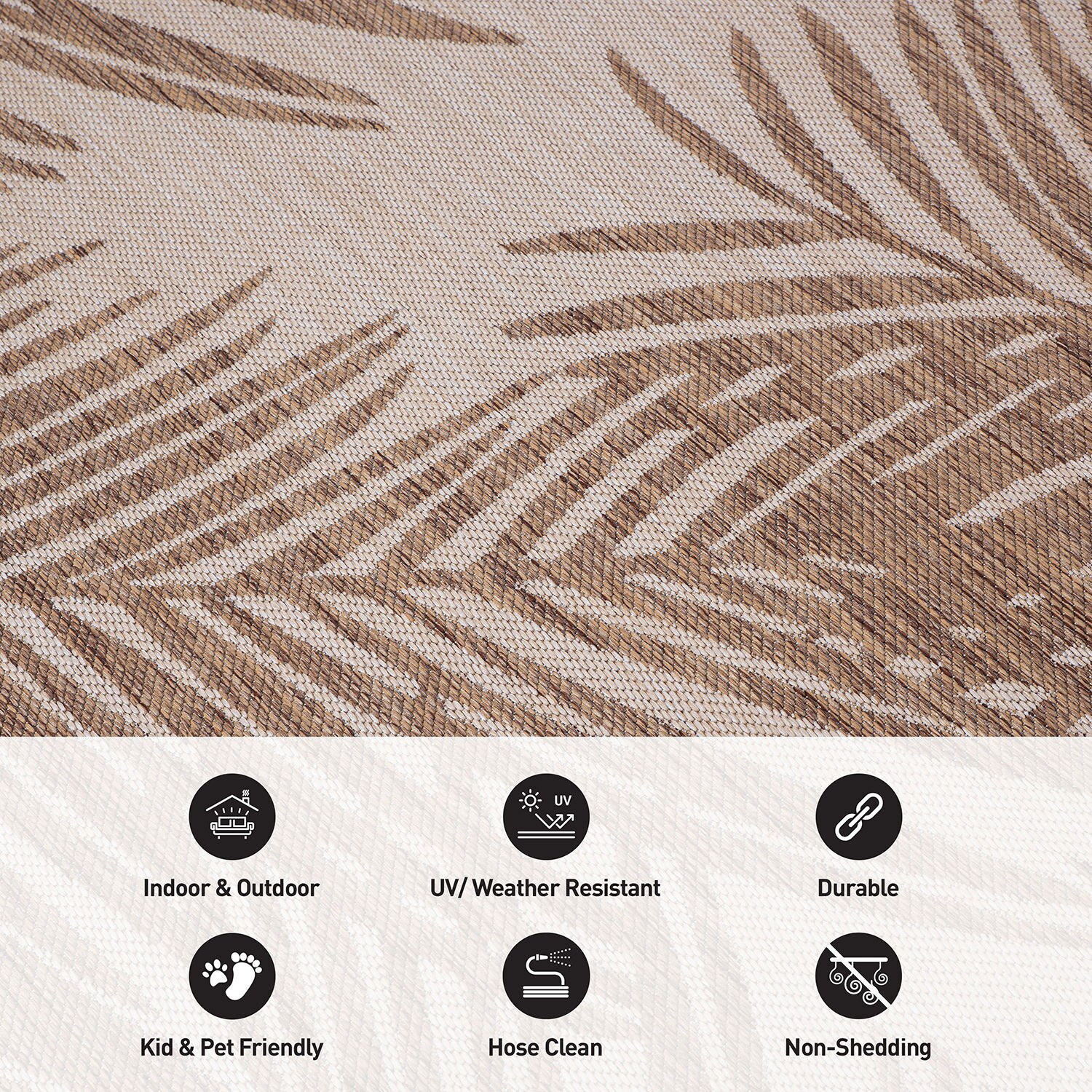 World Rug Gallery 117BROWN2X7 rugs - View #5