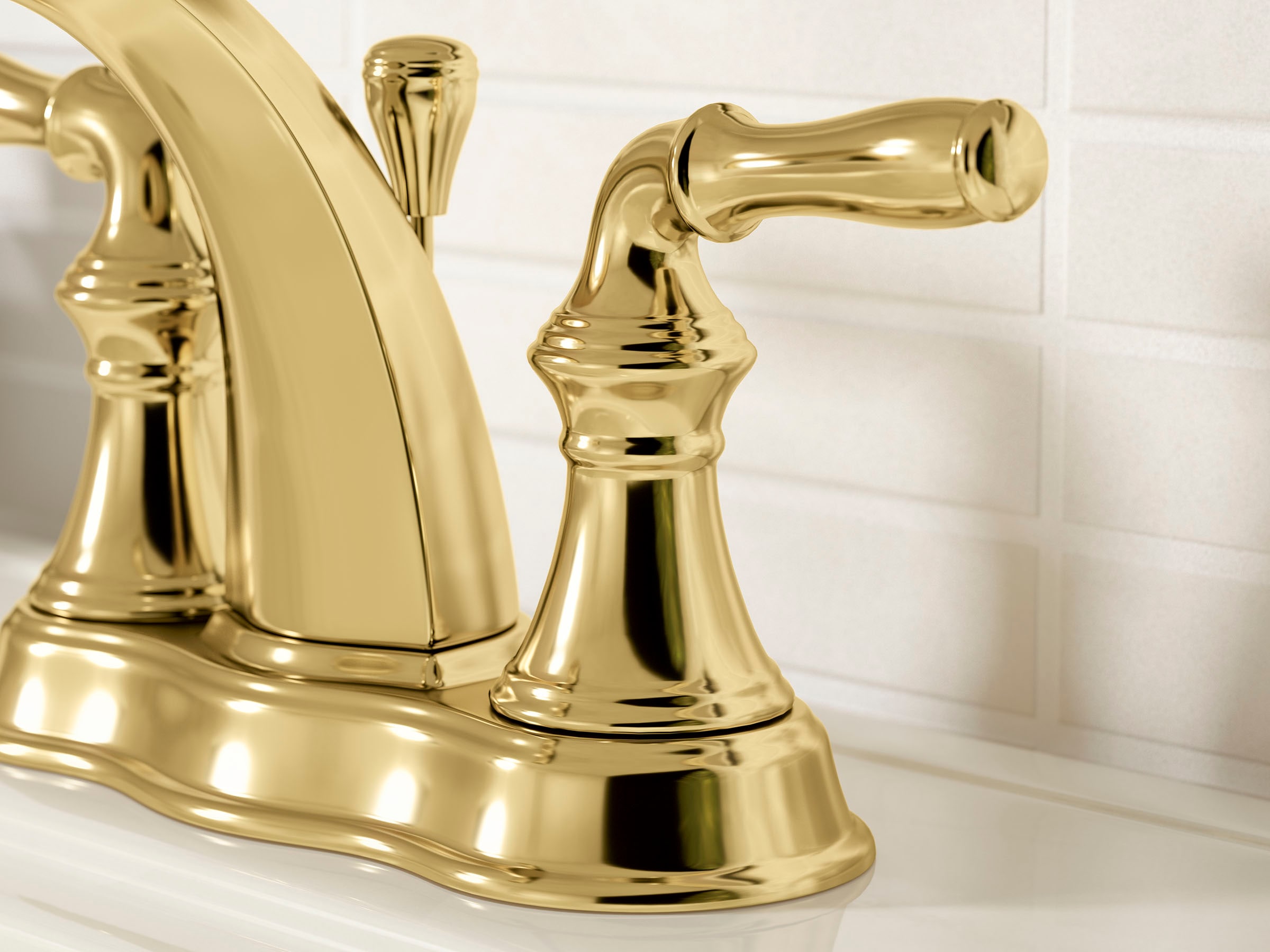 KOHLER 393-N4-PB Lavatory-Faucets - View #5