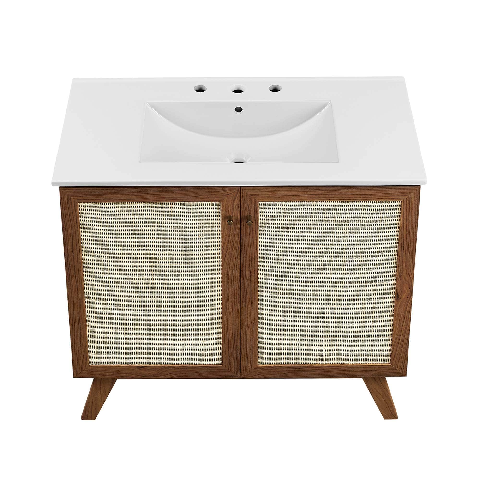 Modway EEI-6717-WAL-WHI Bath-Vanity-Combo - View #14