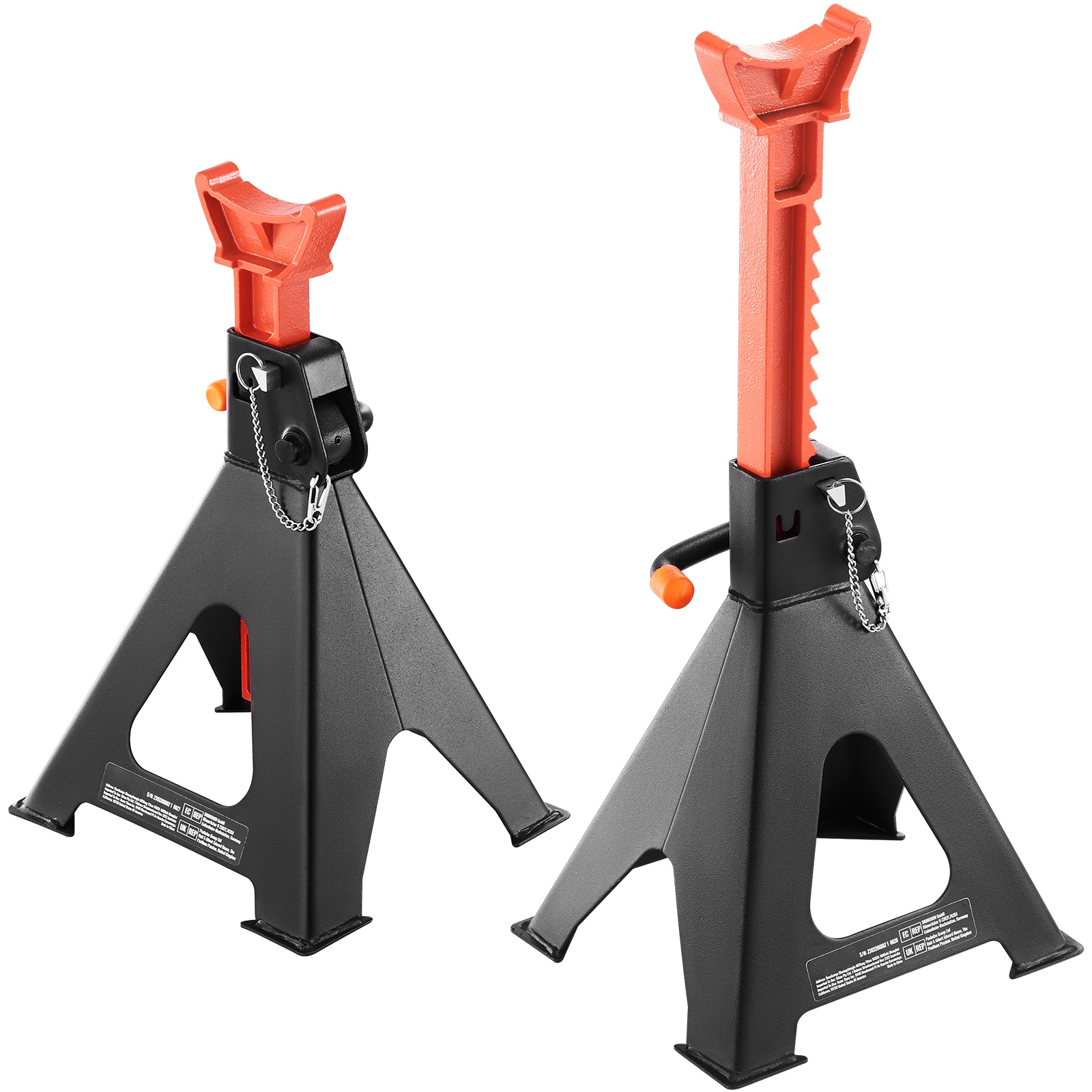 SVOPES SVOPESQJDZJD200874V0 Multiple colors/finishes 6-Ton Steel Manual Jack stand