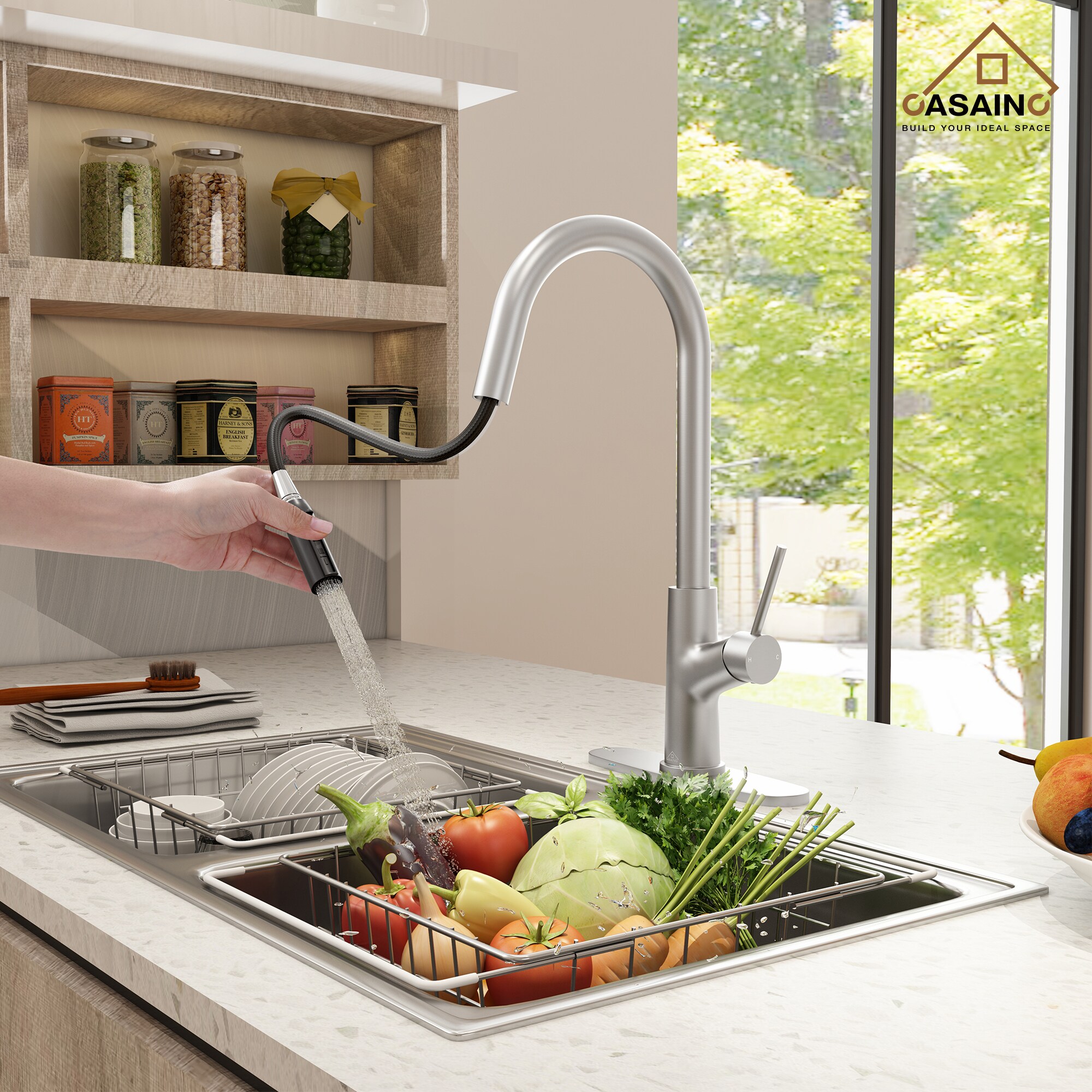 CASAINC YT-31MB-S Kitchen-Faucets - View #4