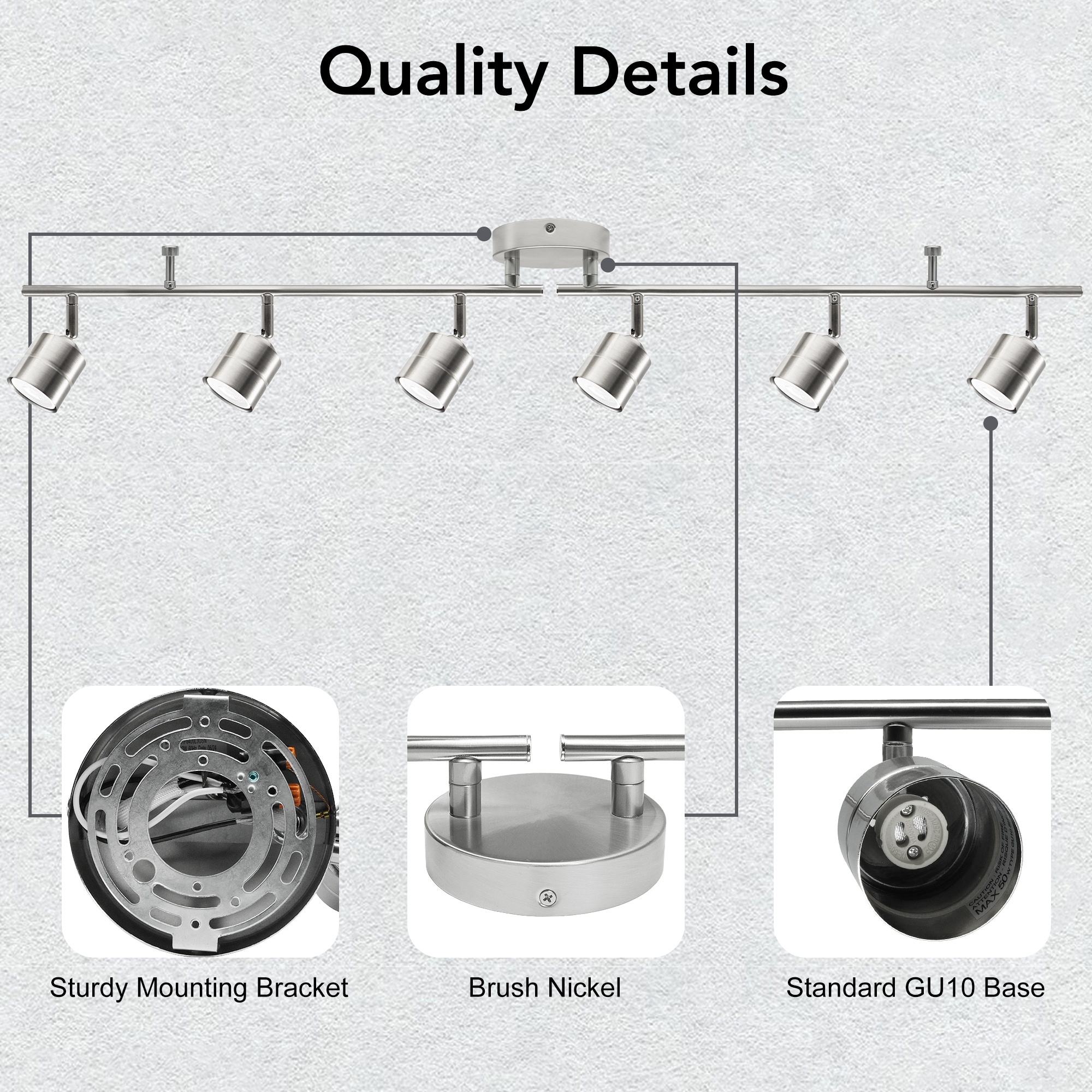 Lucere CRRF6400L30SN Dec-Flexible-Track-Kits - View #4