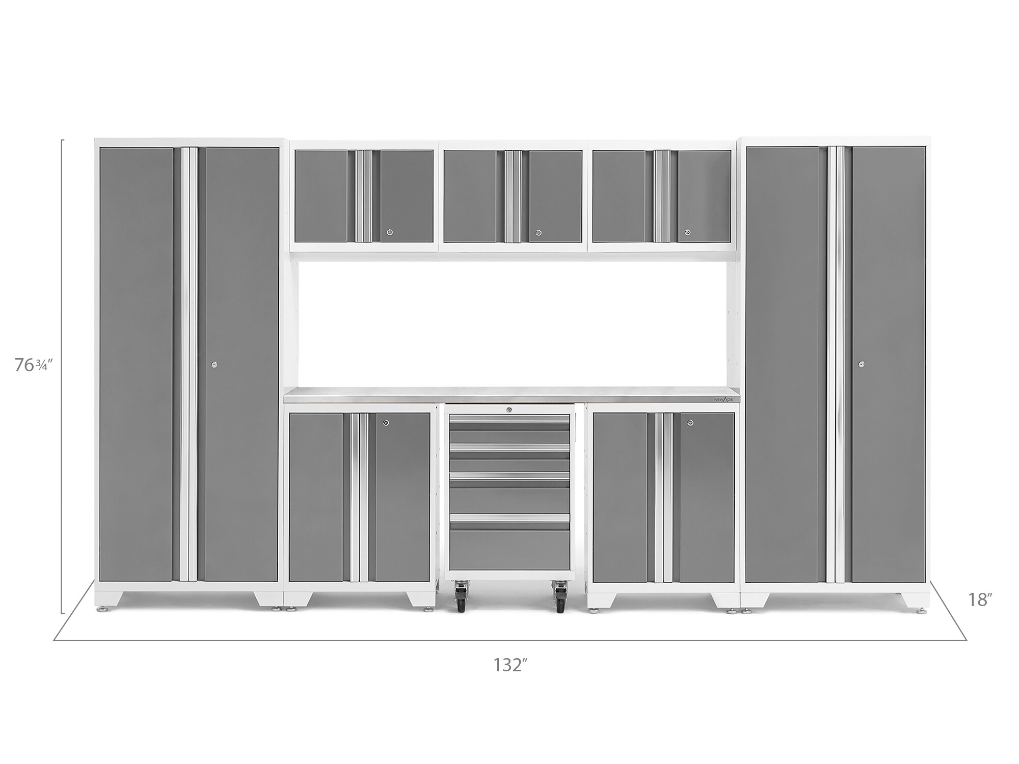 NewAge Products 50631 Garage-Storage-Systems - View #3