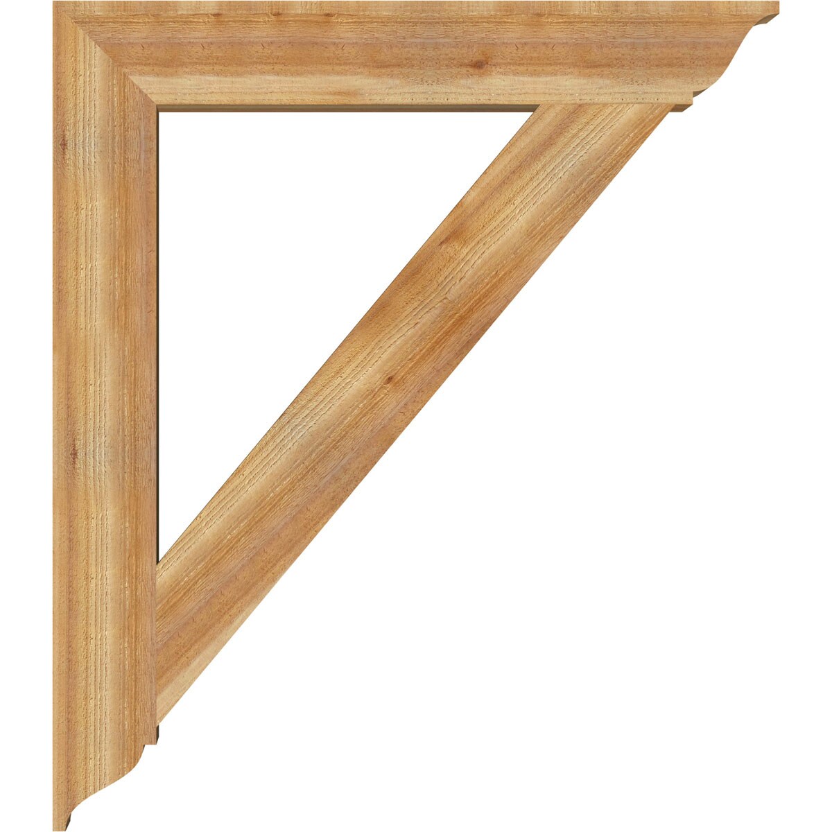 Ekena Millwork BKT06X42X48TRA01RWR Exterior-Brackets-Braces - View #3