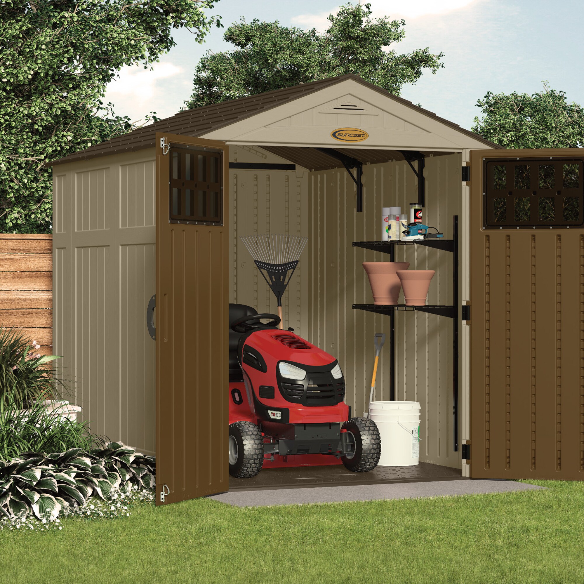 Suncast BMSA4S Storage-Building-Accessories - View #3