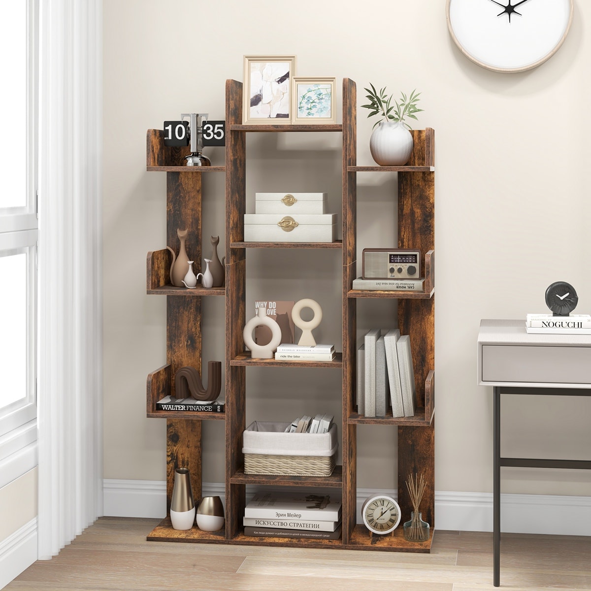 Costway HW67565CF bookcases - View #5