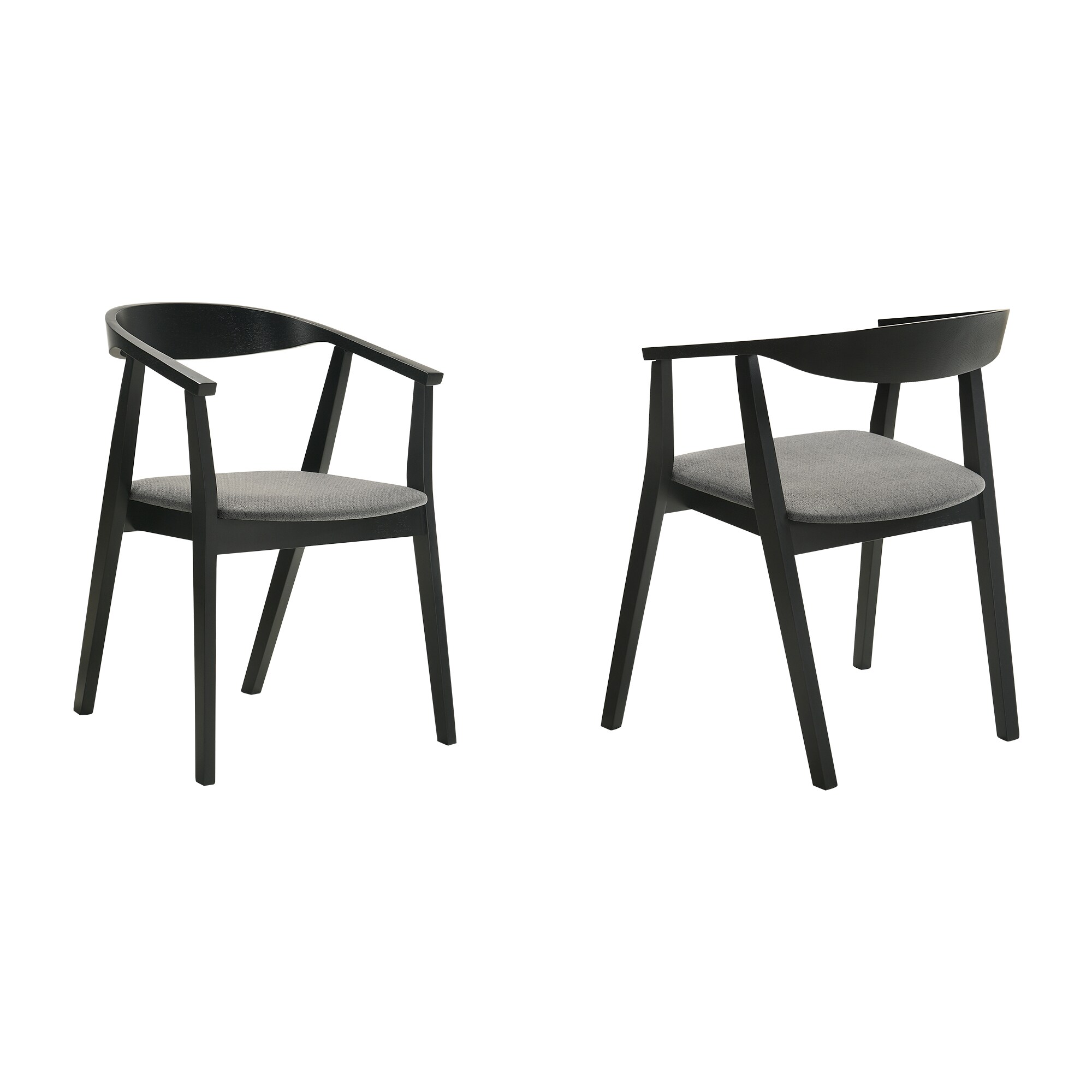 Armen Living LCSACHBLKCH Dining-Chairs - View #8