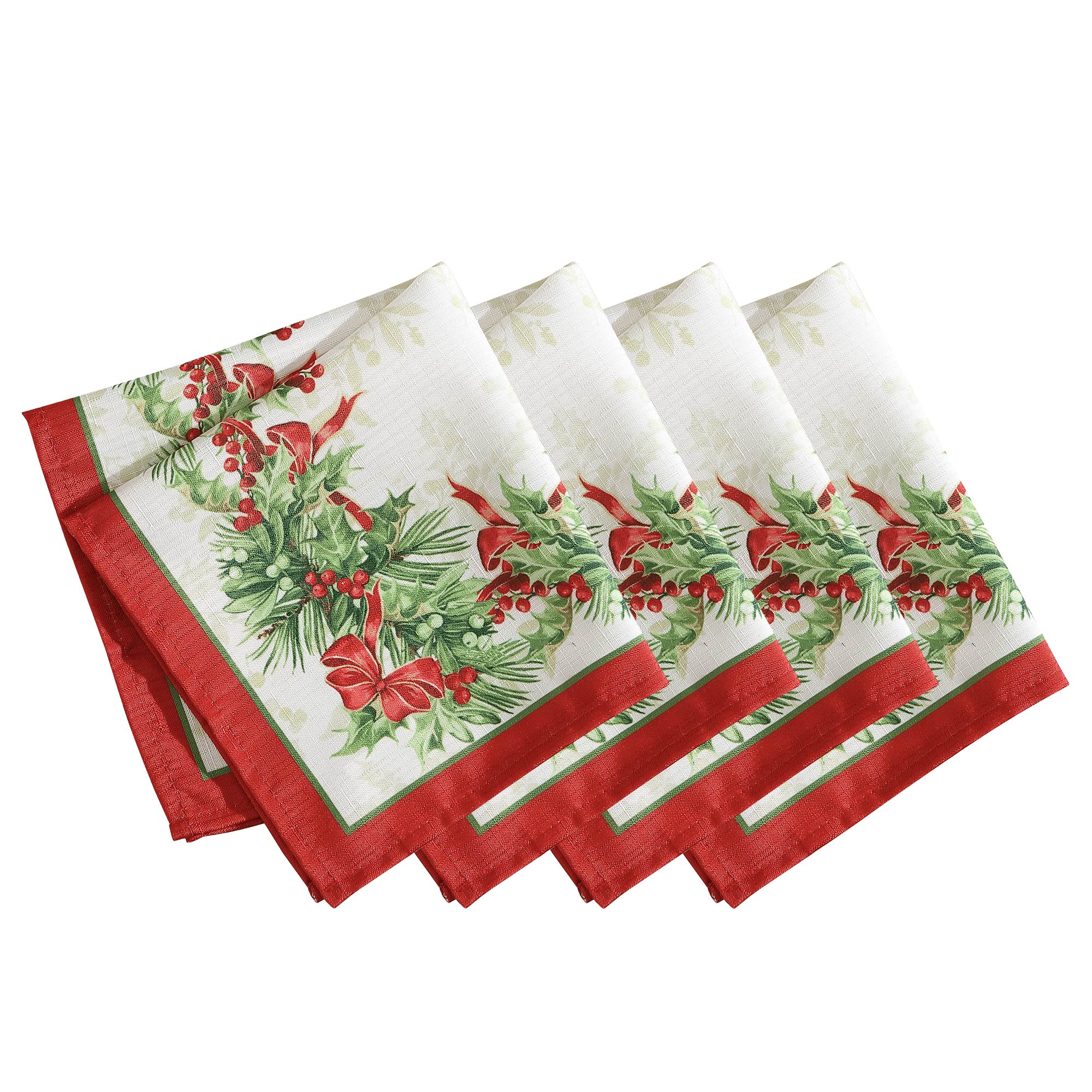 Elrene Autumn Leaves Fall Printed Napkins, Set of 8 - Multi