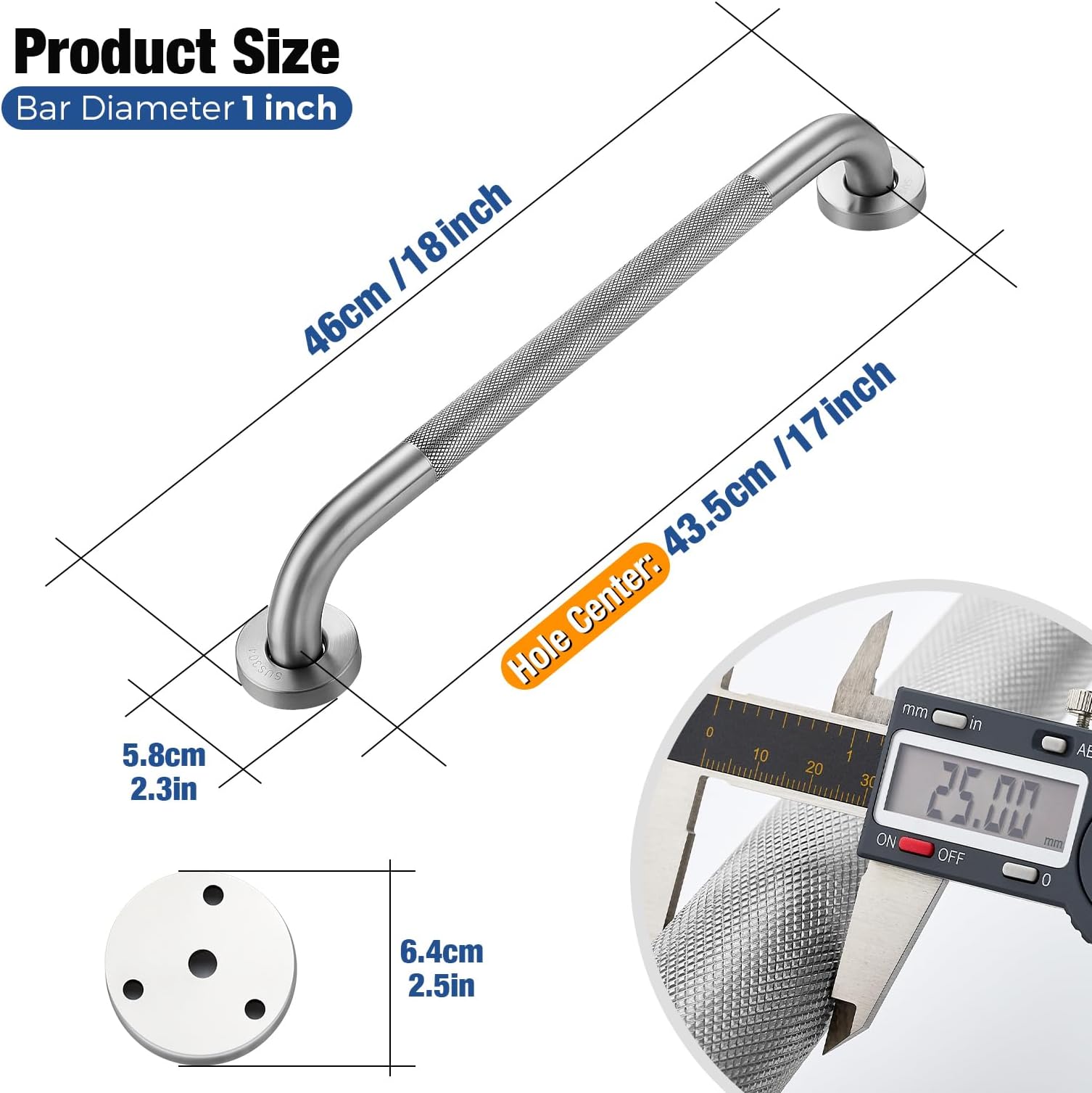 Misopily LMS0111G19 Grab-Bars - View #2