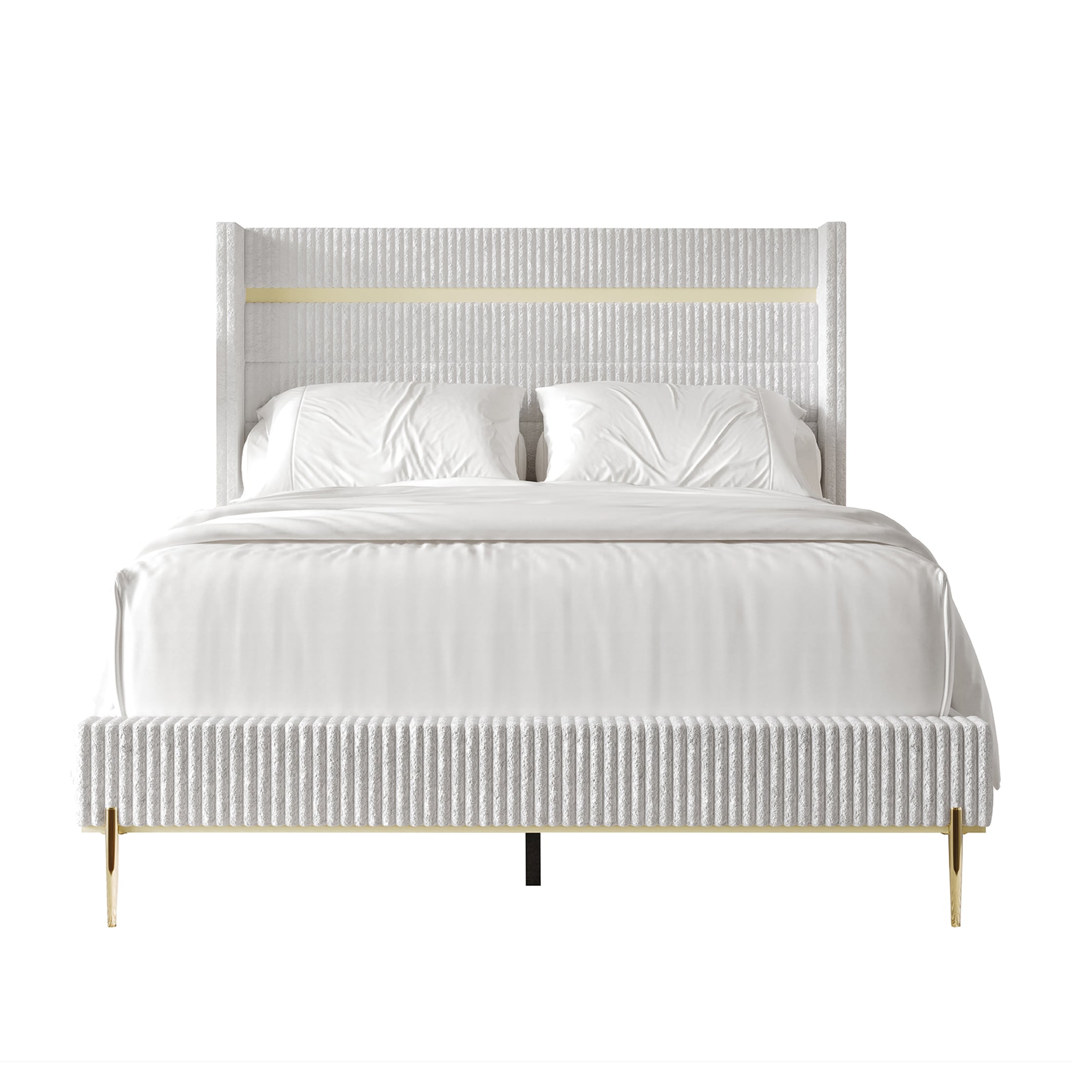 CasePiece C8406QUB-WT-VV beds - View #4
