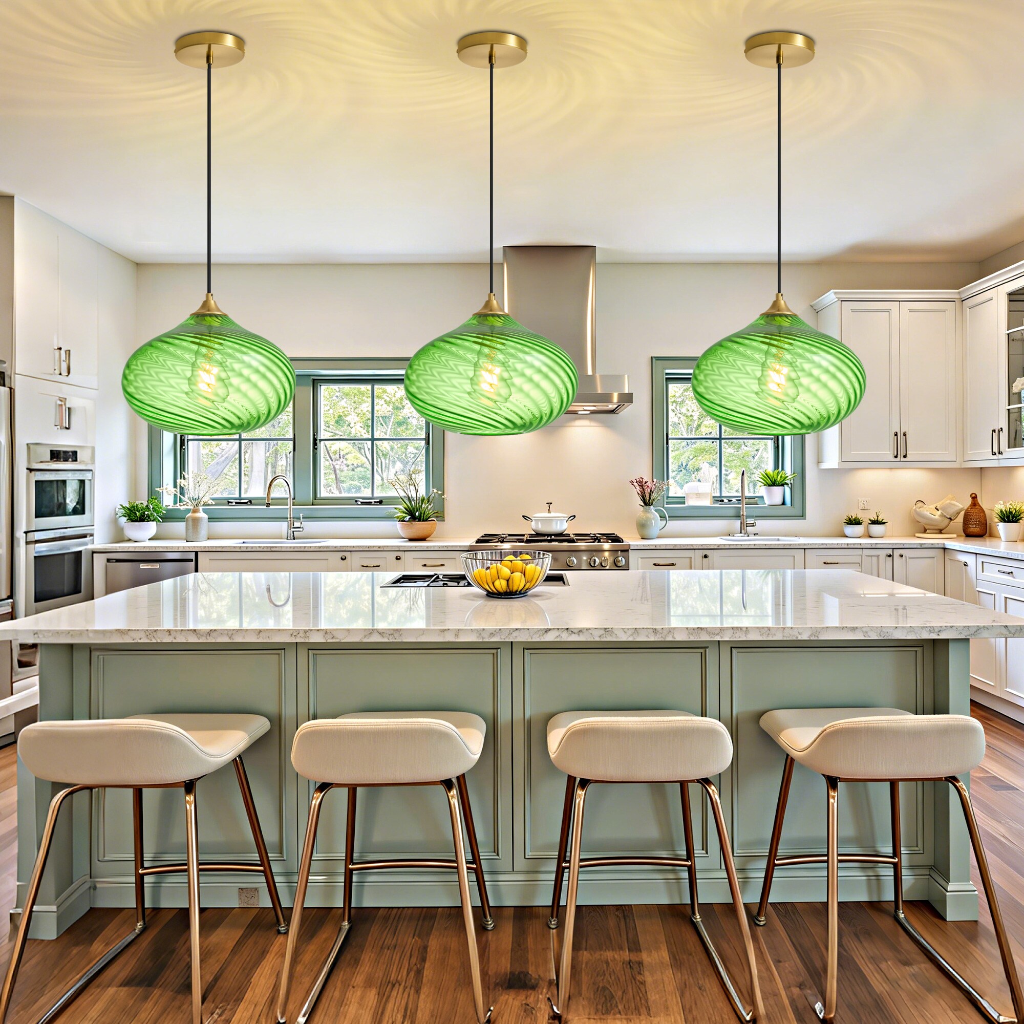 Lanmate LP-PL-62B-GD-GR Pendant-Lights - View #4