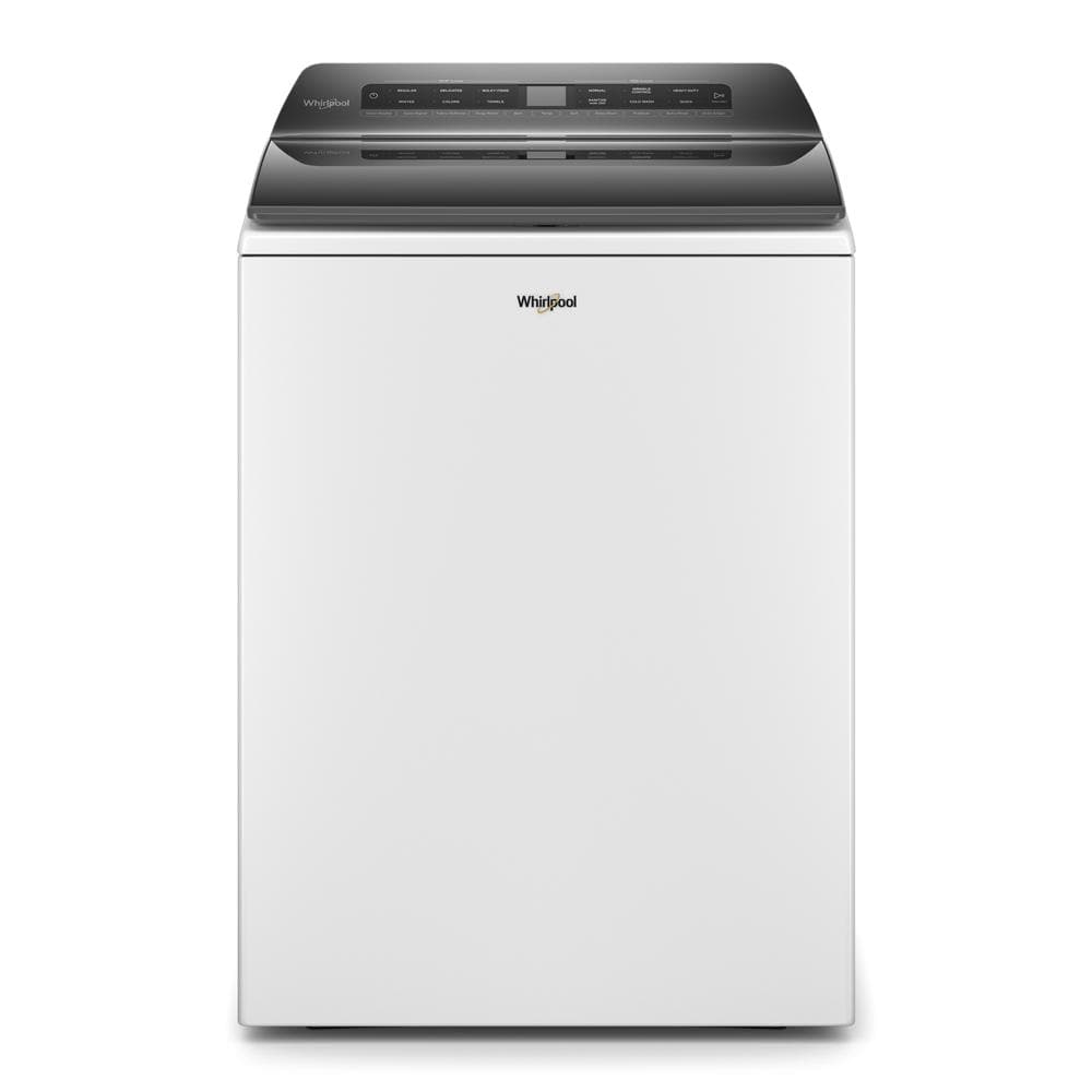 Whirlpool 4.6-cu ft High Efficiency Impeller Top-Load Washer (White) in the  Top-Load Washers department at