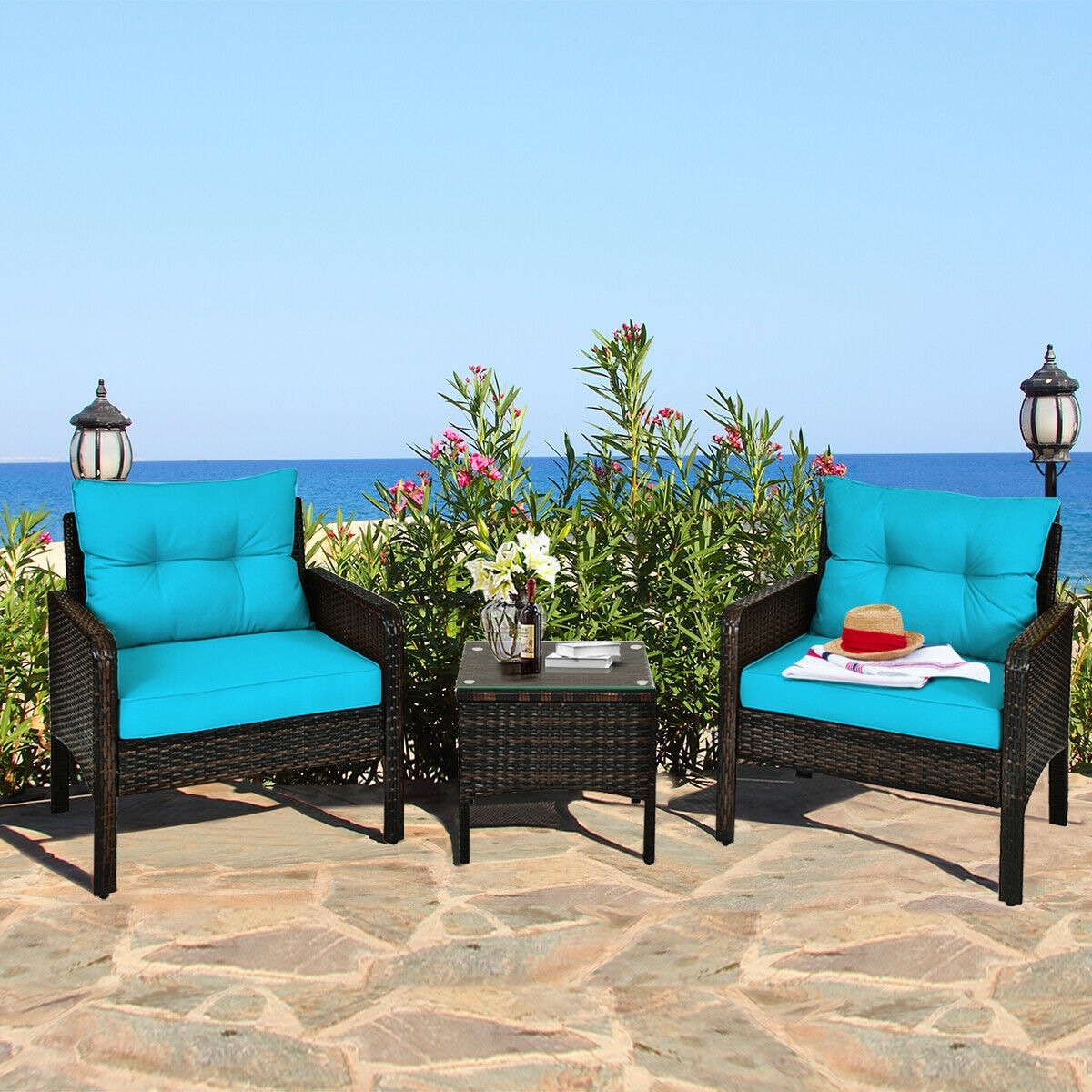Clihome CWCH-HW63AC760TU Patio-Conversation-Sets - View #2