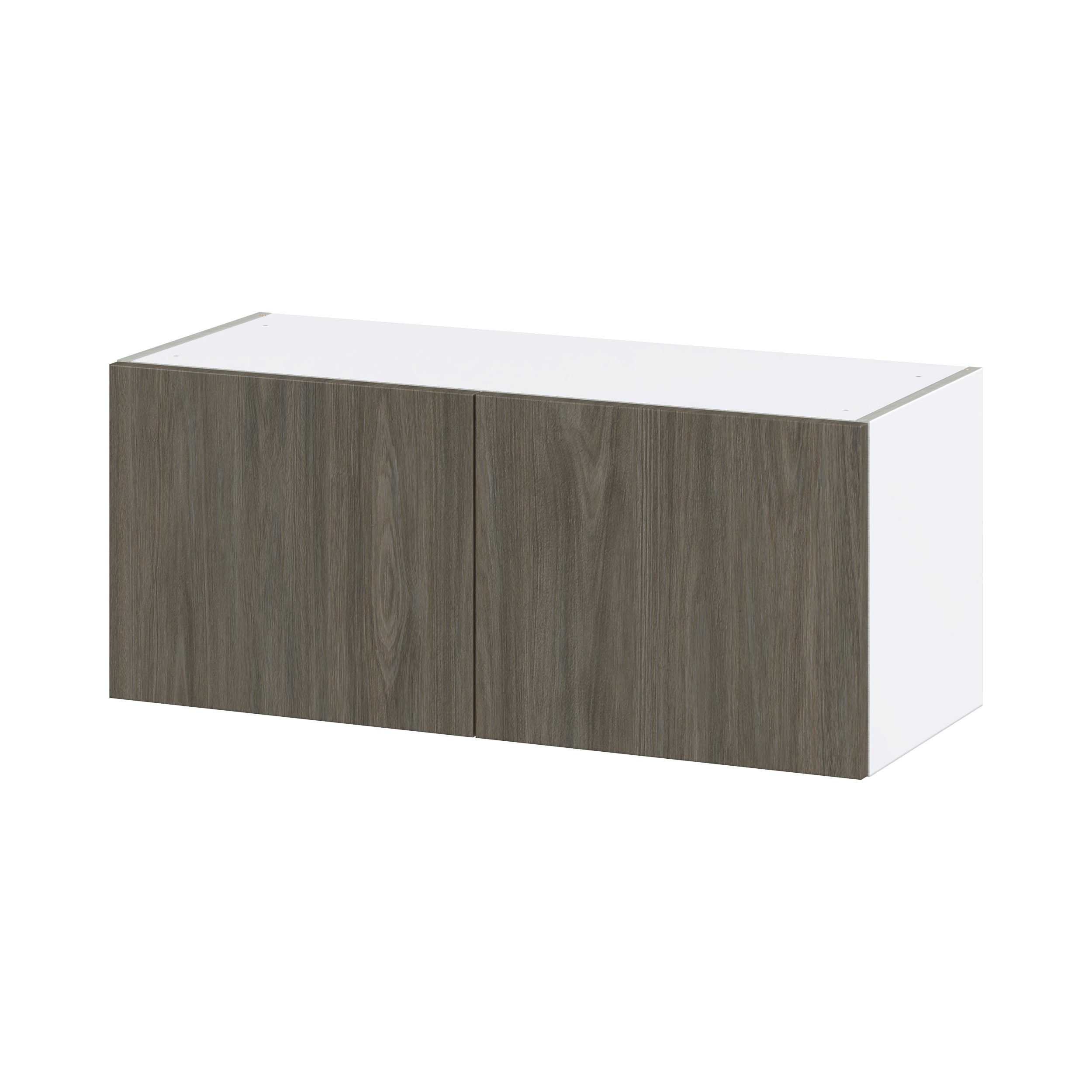 Hugo&Borg DSW3615-SA Savane 36-in W x 15-in H x 14-in D Textmel Wall Fully assembled Cabinet (Flat Panel Slab)
