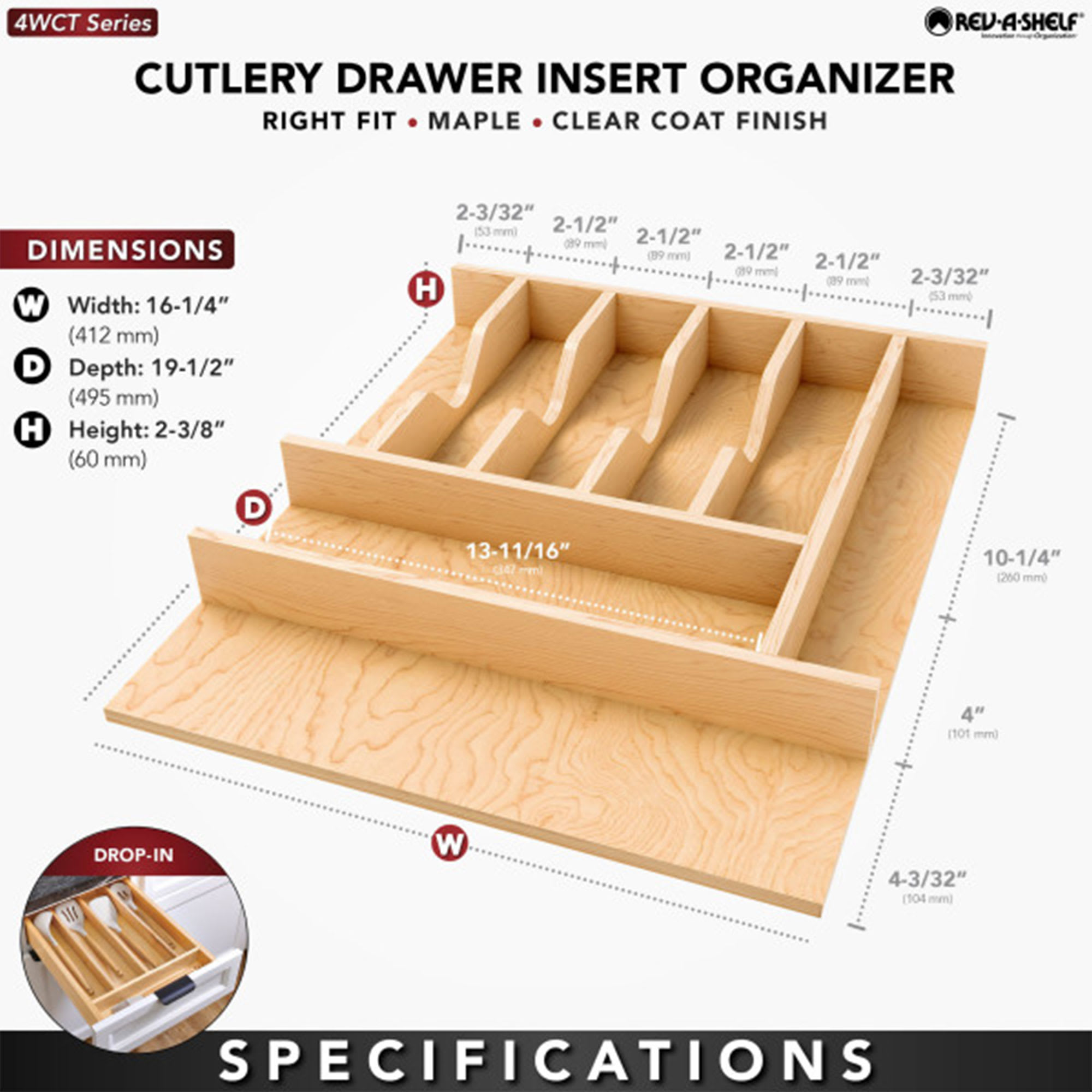 Rev-A-Shelf 403202 Kitchen-Utensil-Holder - View #3