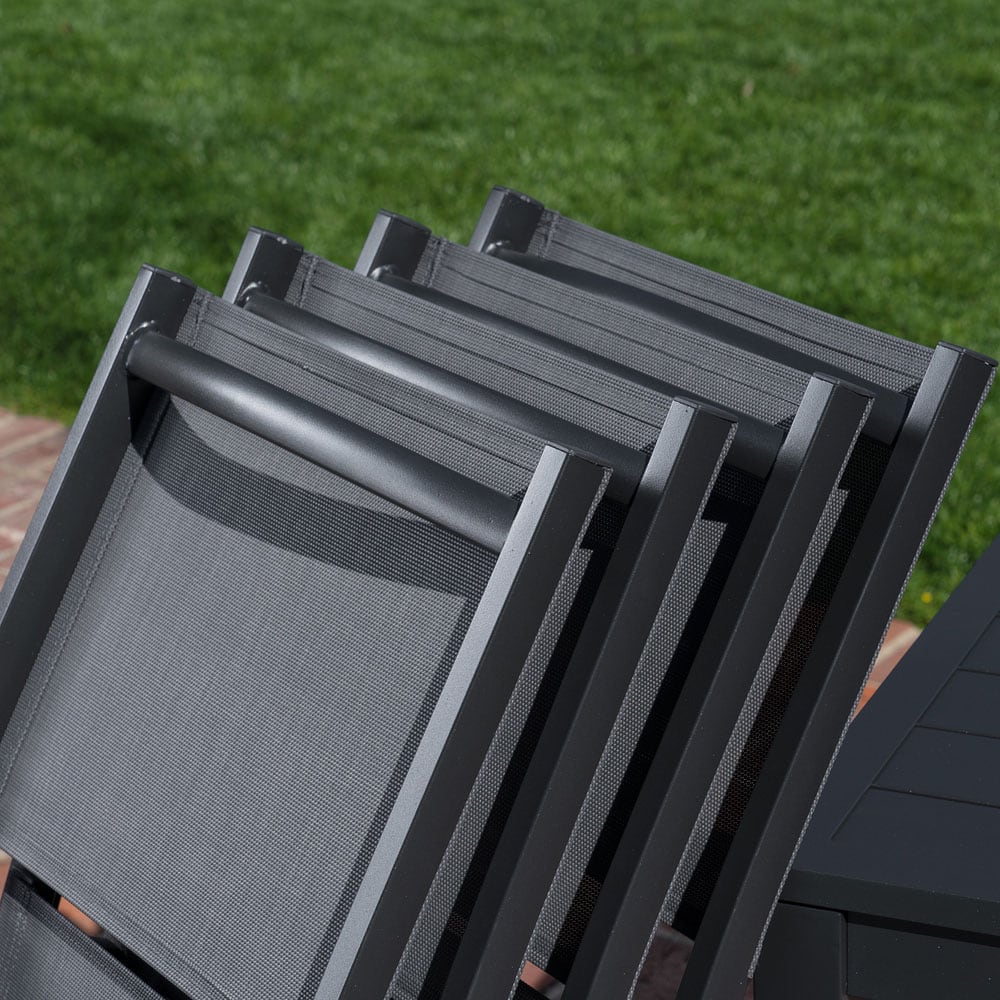 Hanover NAPDNS5PCFDSQ-GRY Patio-Dining-Sets - View #7