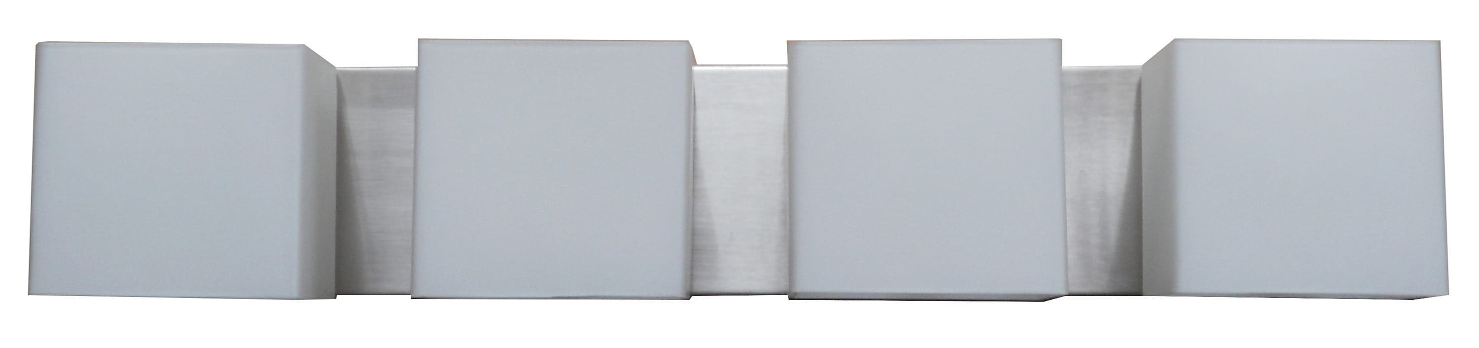 Whitfield Lighting VL67-4SS Jerry 26-in 4-Light Steel Transitional Vanity Light