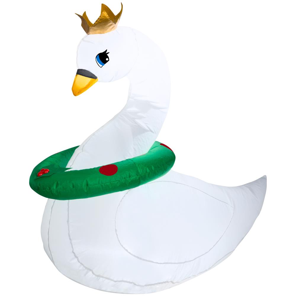 2019 GEMMY 6FT popular Sparkly SWAN Christmas