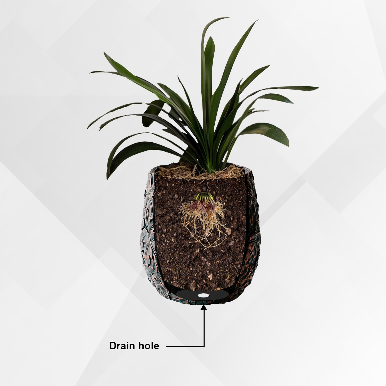 XBrand PL7075BN Planter-Window-Box - View #5