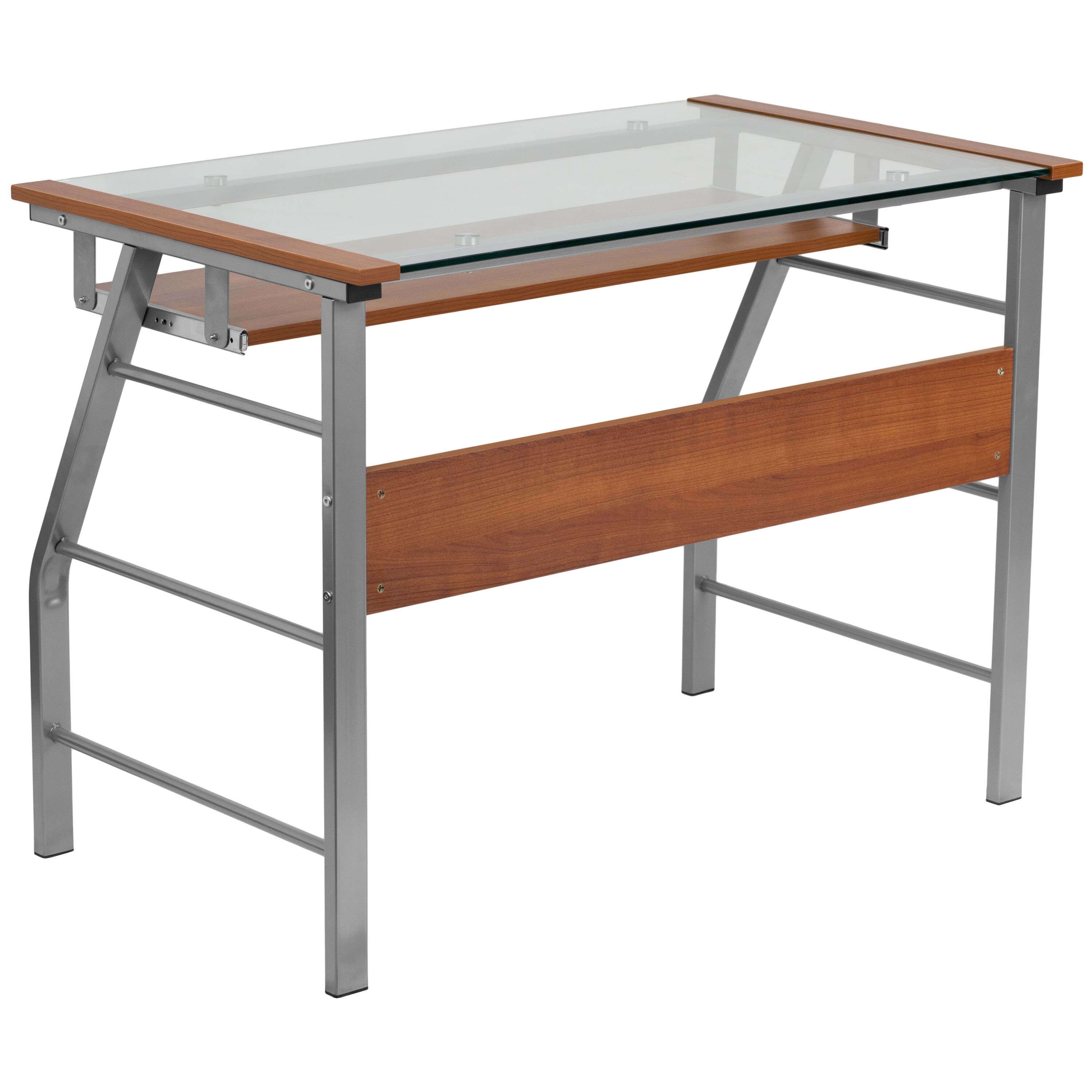 Flash Furniture 847254054201 39.38-in Red Modern/Contemporary Computer Desk