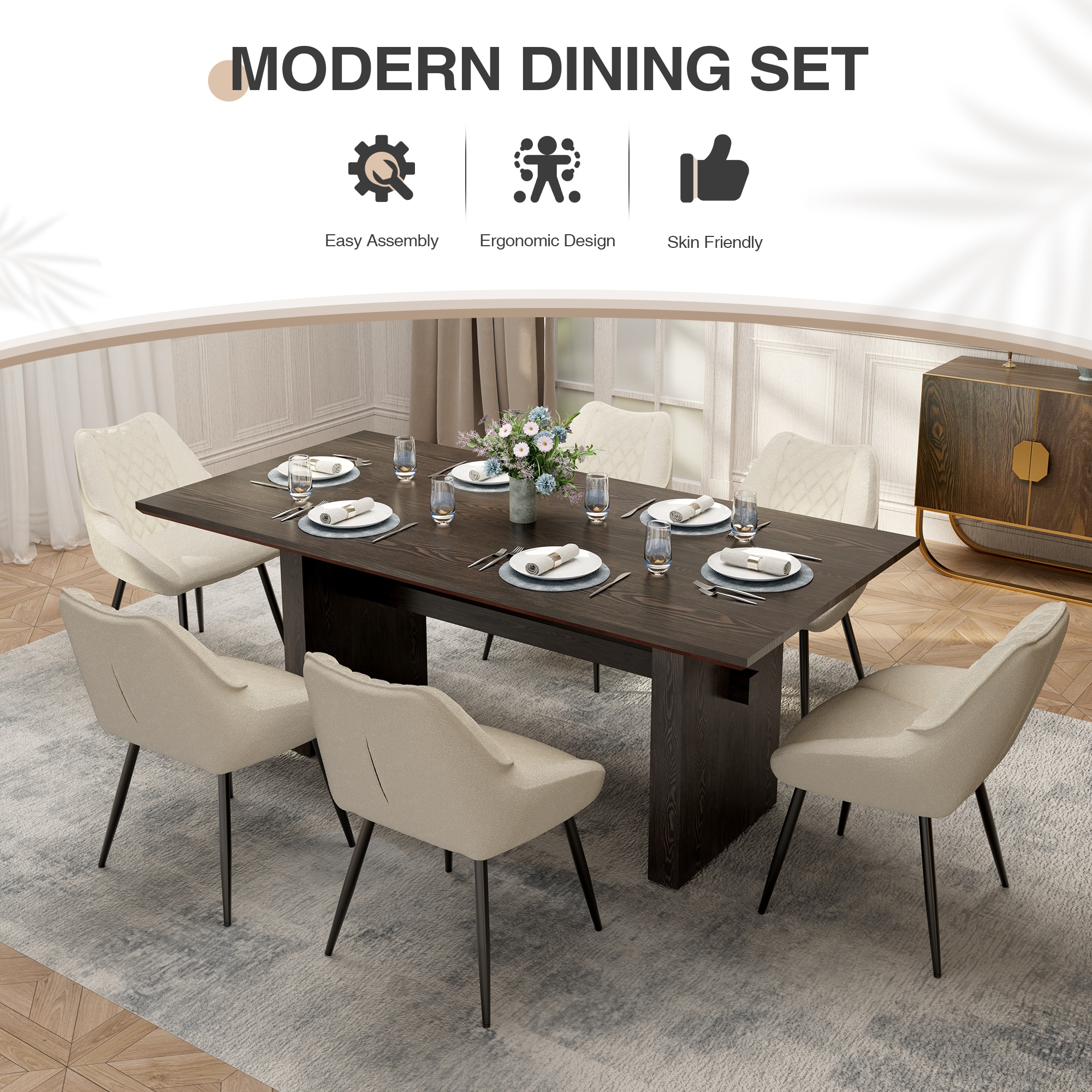 Clihome CL-172353BE Dining-Sets - View #6