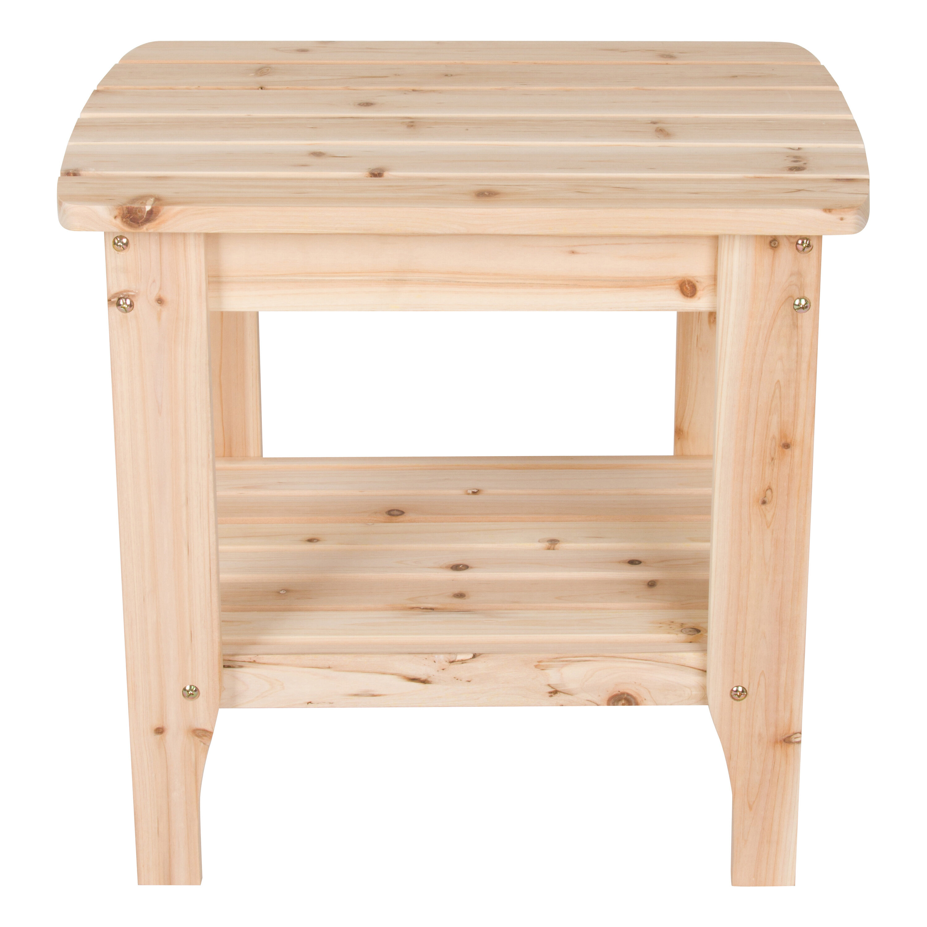 Shine Company 4103N Rectangle Outdoor End Table 19.0-in W x 24.0-in L