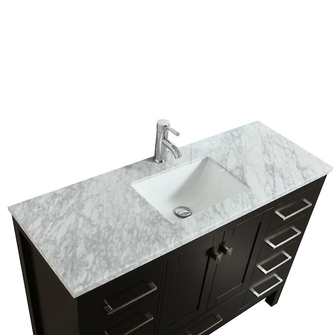 Undermount Single Sink Bathroom Vanity, Bathroom Vanity Espresso