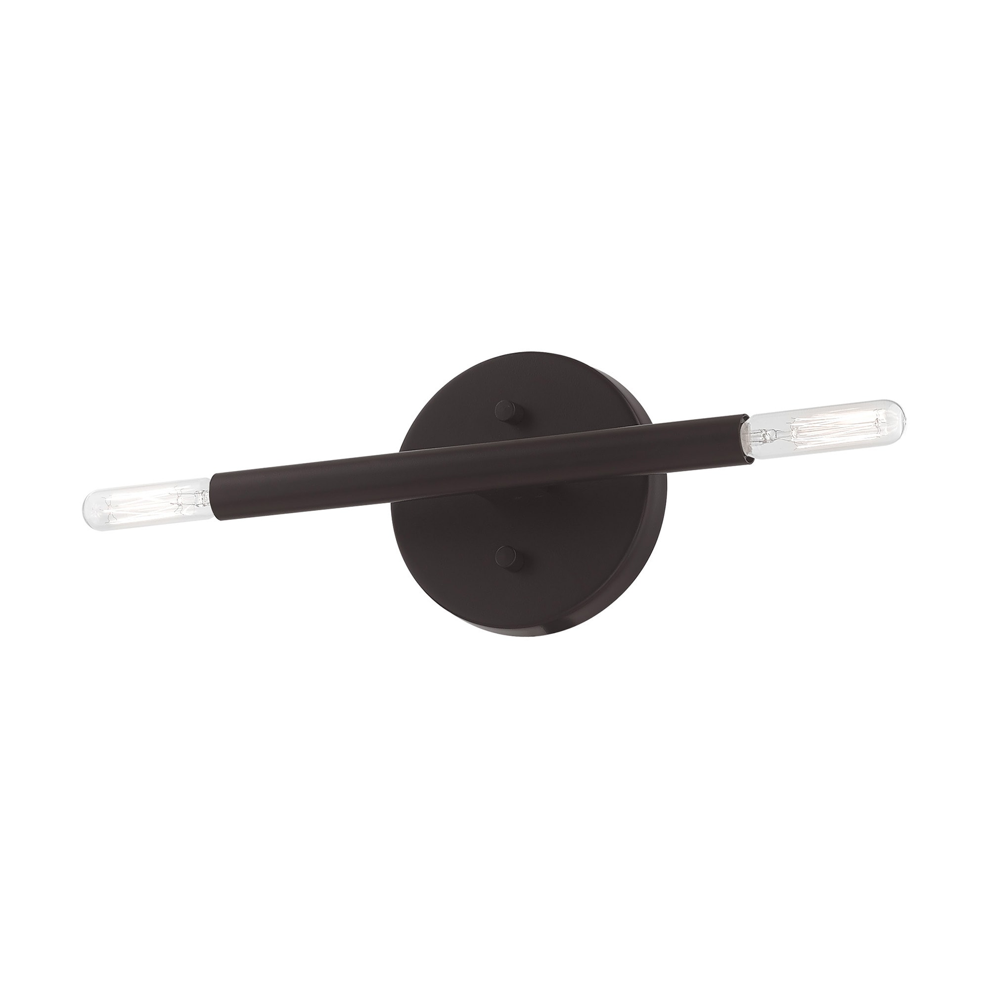 Copenhagen Industrial Bronze 2-Light ADA Wall Sconce