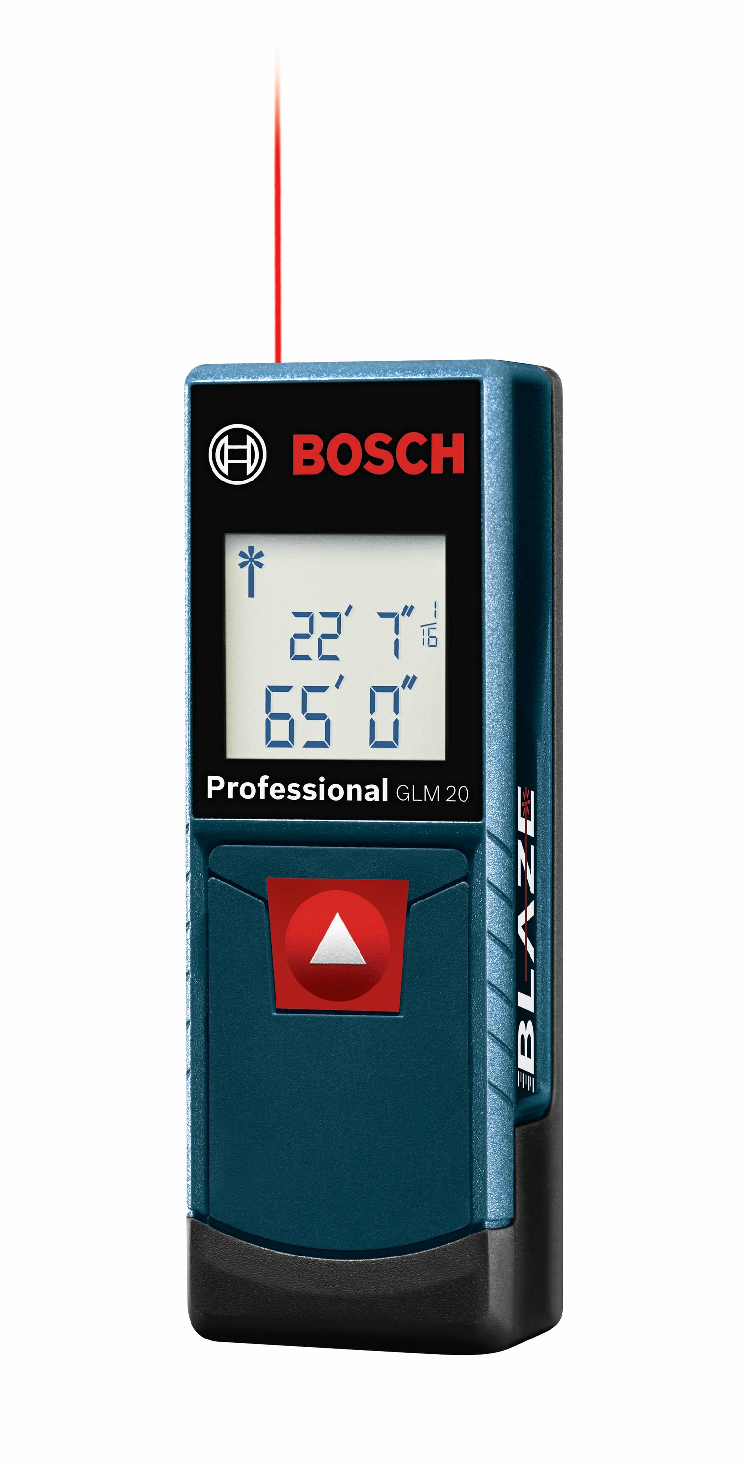 Bosch BLAZE 65-ft Outdoor Laser Distance Measurer with Backlit Display in the Laser Distance Measurers department at Lowes.com