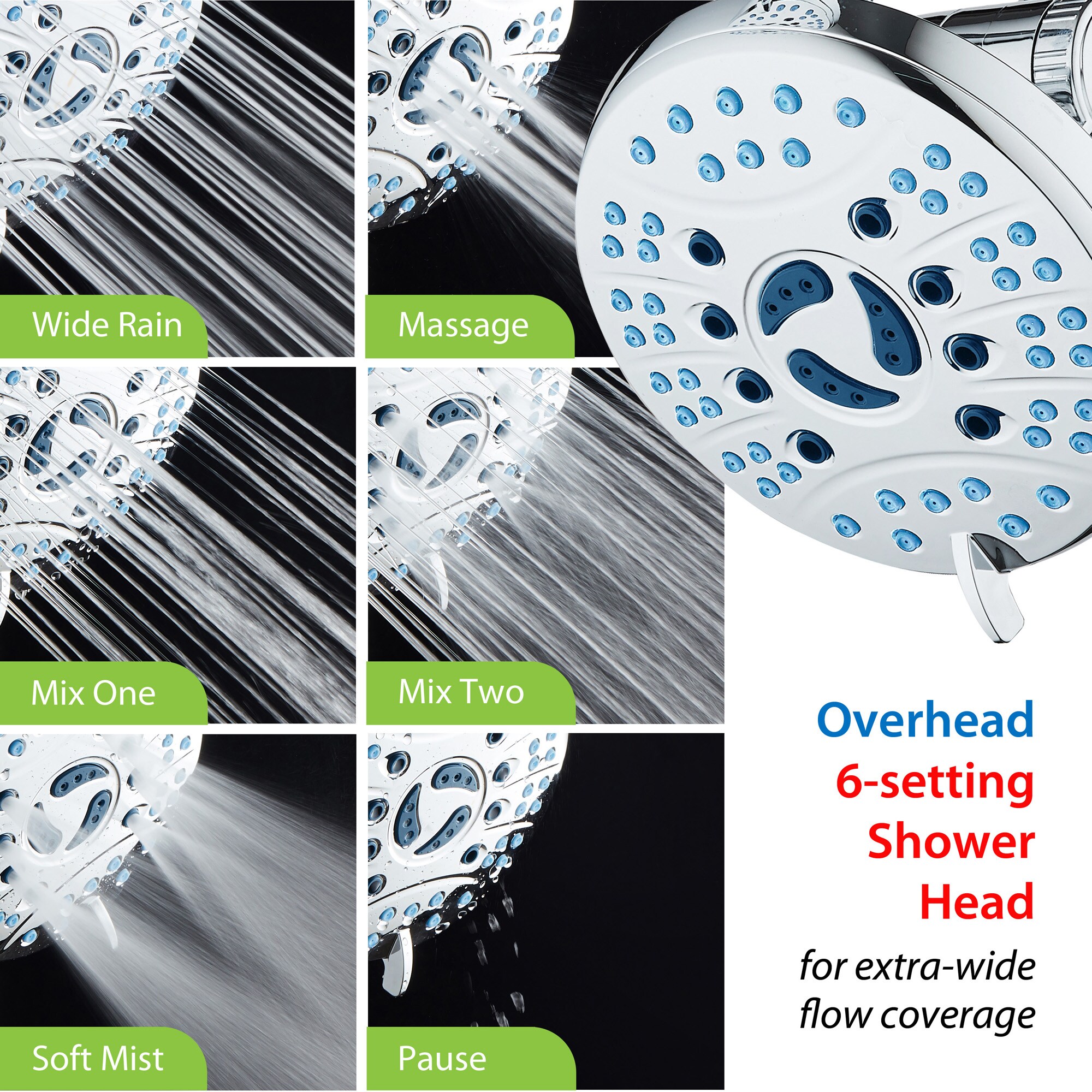 AquaCare 2661CHF Fixed-Showerhead - View #8