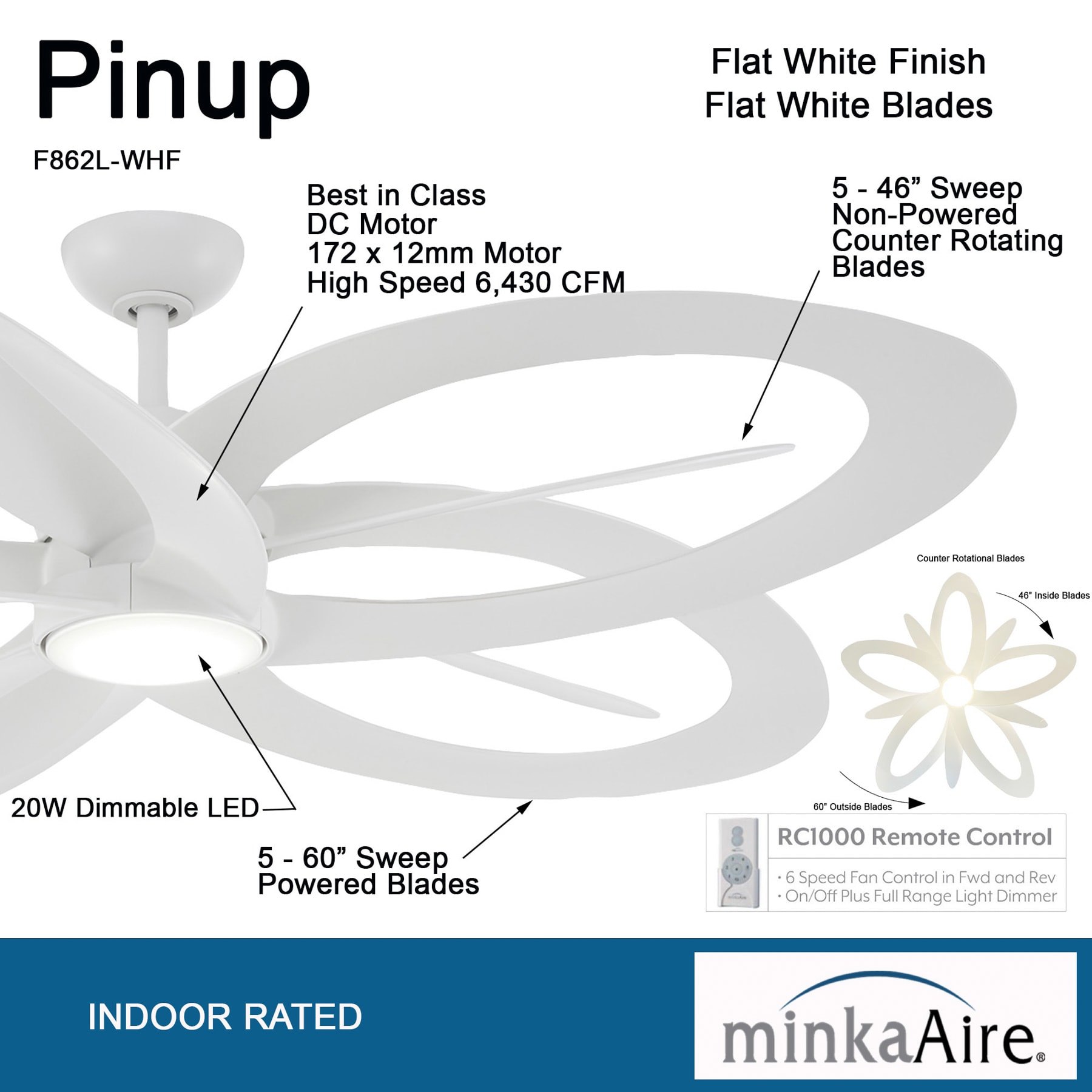 Minka Aire F862L-WHF Ceiling-Fans - View #4