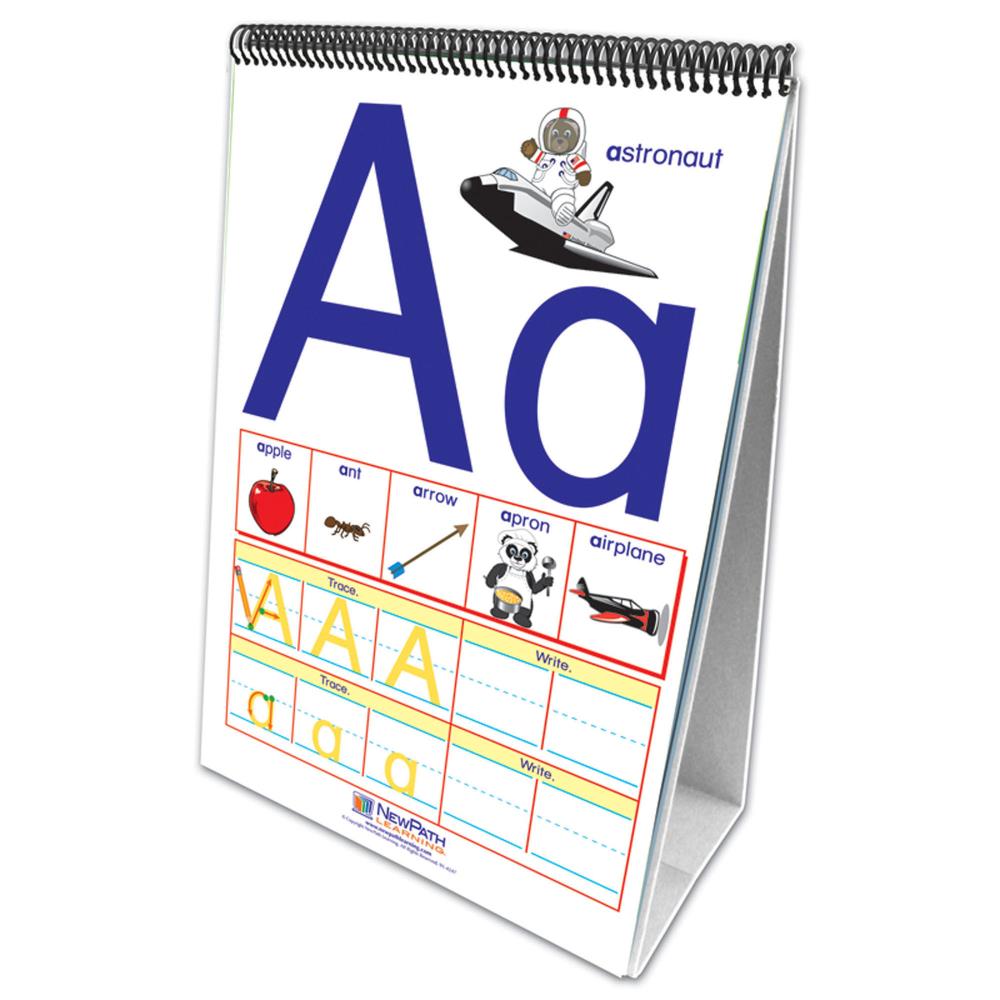 NewPath Learning The Alphabet Curriculum Mastery Flip Chart Set