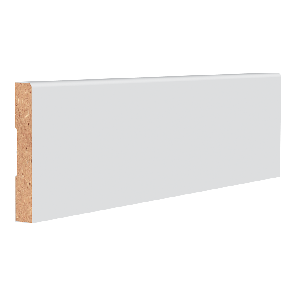 RELIABILT 1692490 1/2-in x 3-1/4-in x 8-ft Craftsman Primed MDF 433 Baseboard