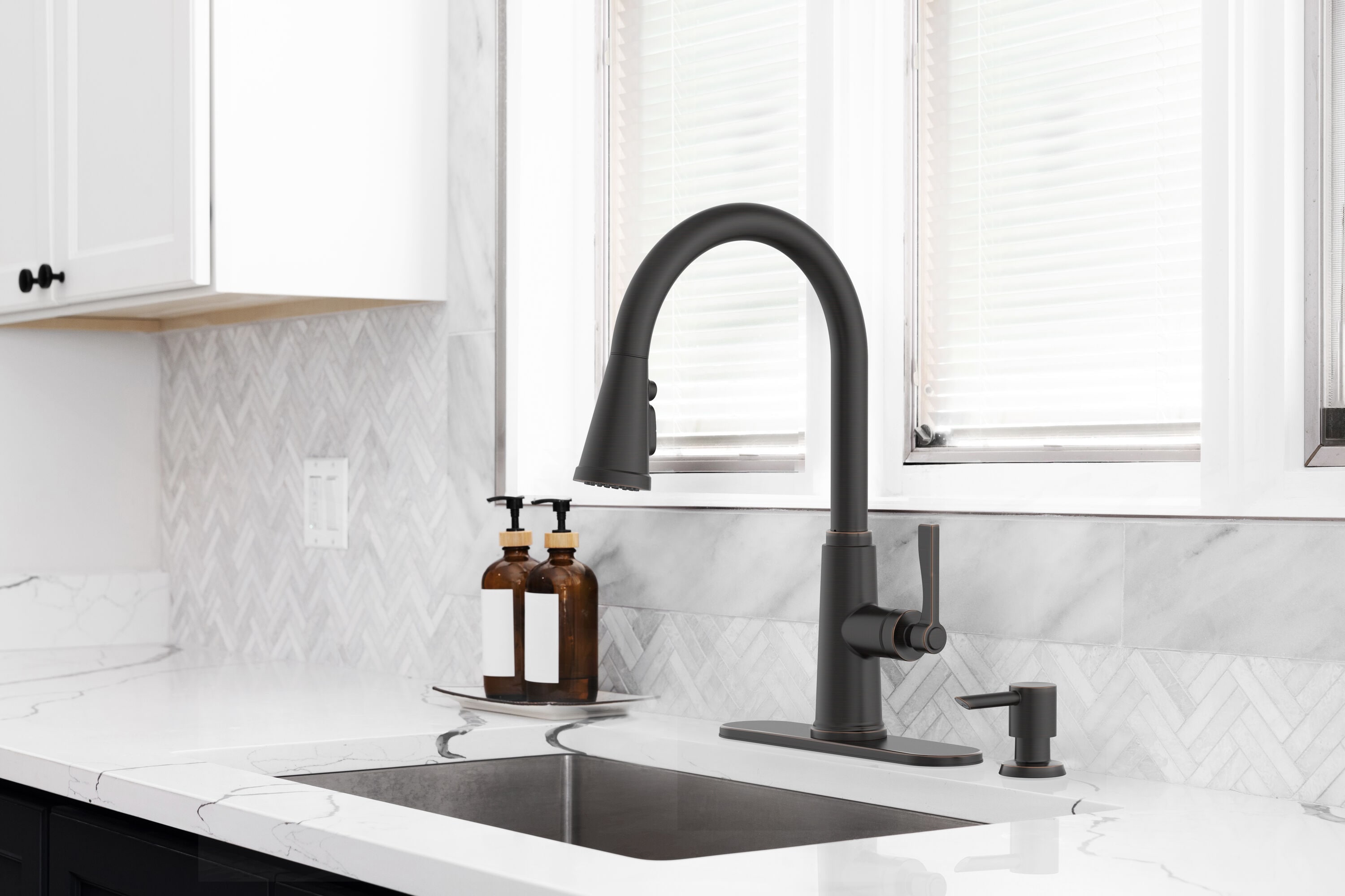 allen + roth 67894W-132707 Kitchen-Faucets - View #7