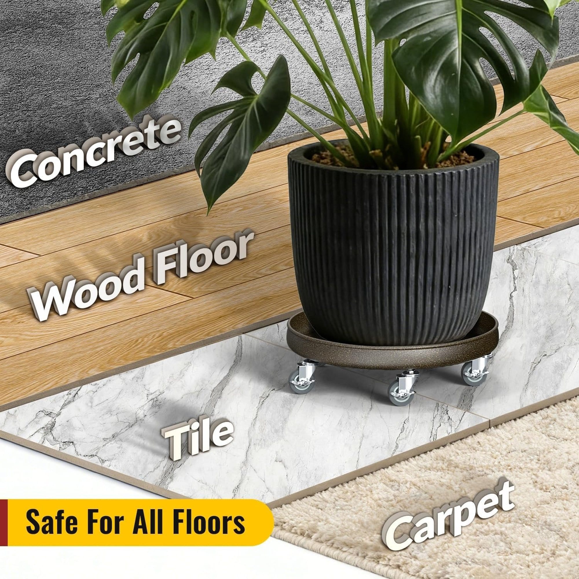 Angel Sar L2FHA529PLTCD18 Plant-Caddy-Cart - View #5