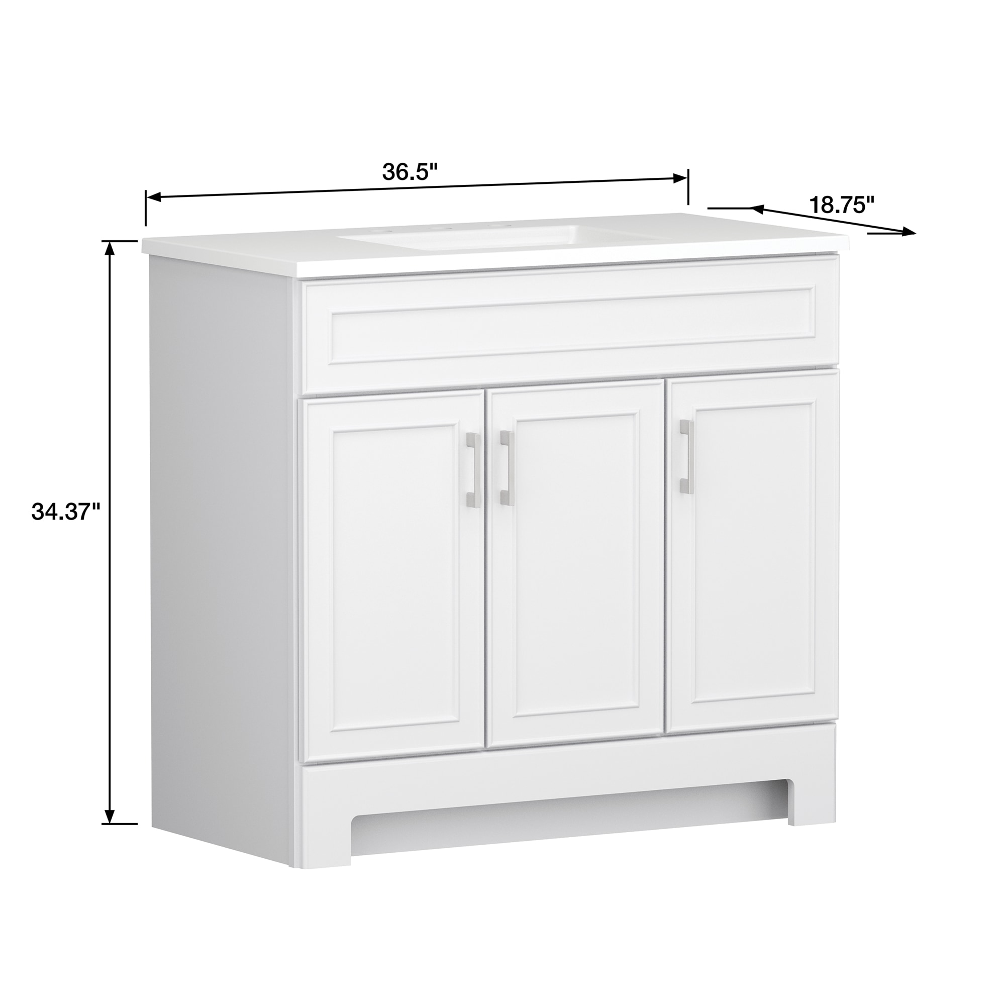 Style Selections C51136 Bath-Vanity-Combo - View #3