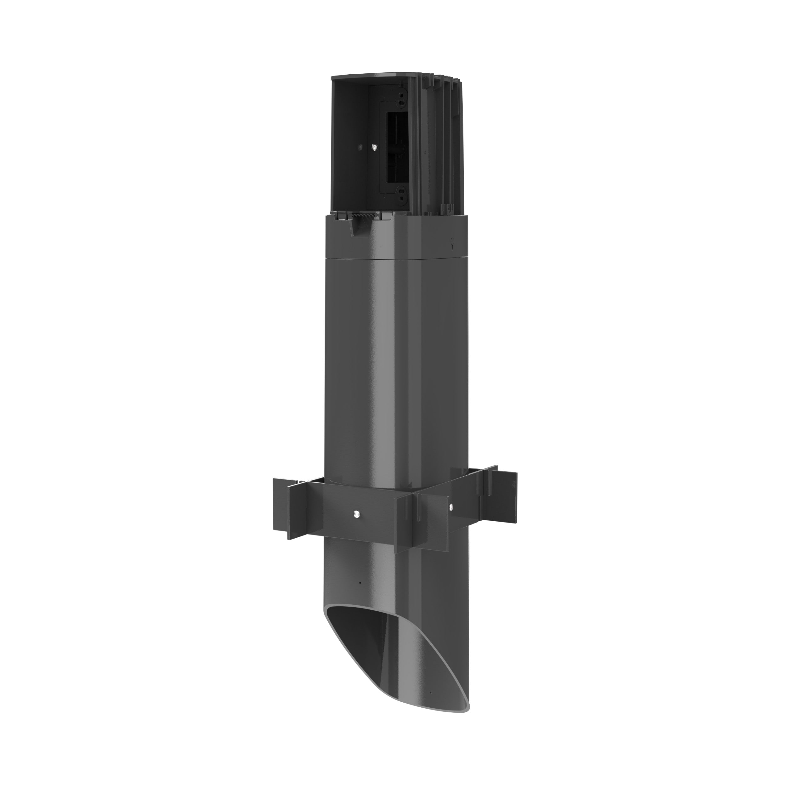 Hubbell PP50G HBL PARK POST GRAY