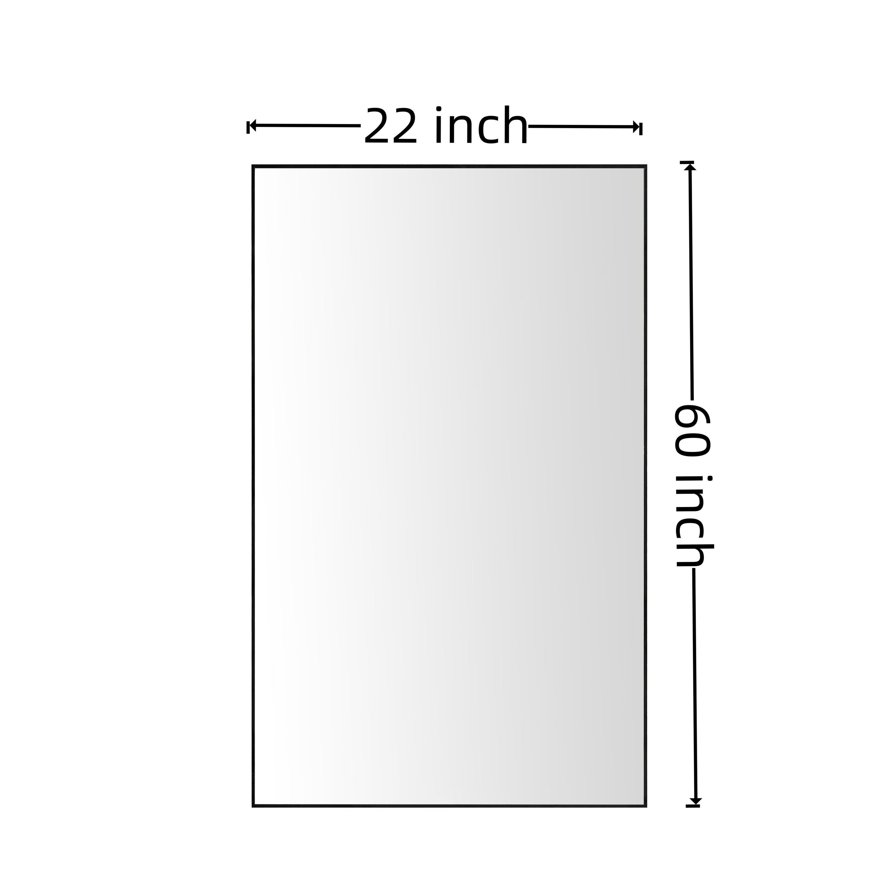 WELLFOR GIZBIT004Q Framed-Bath-Mirrors - View #3