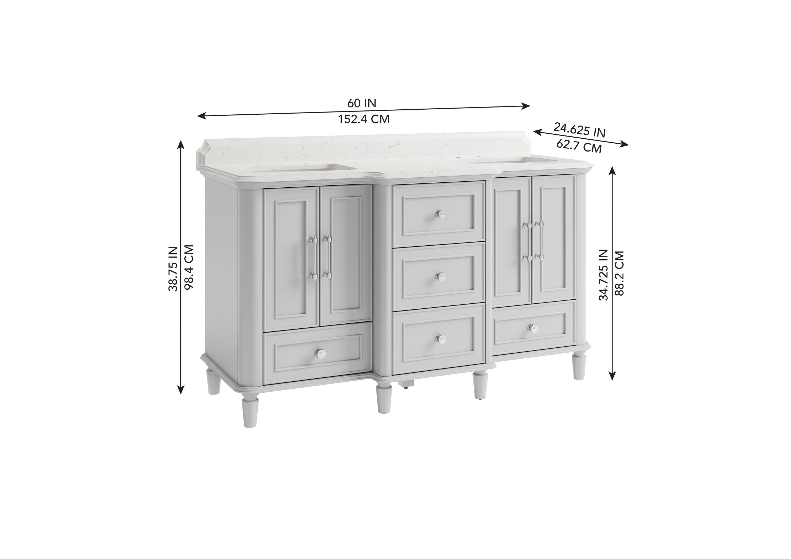 Style Selections 1678VA-61-292-934 Bath-Vanity-Combo - View #13