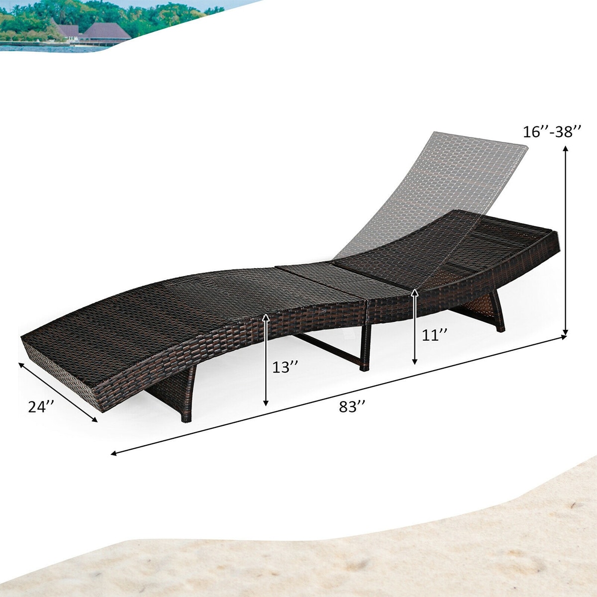 WELLFOR DOZ70693TU Patio-Chairs - View #8