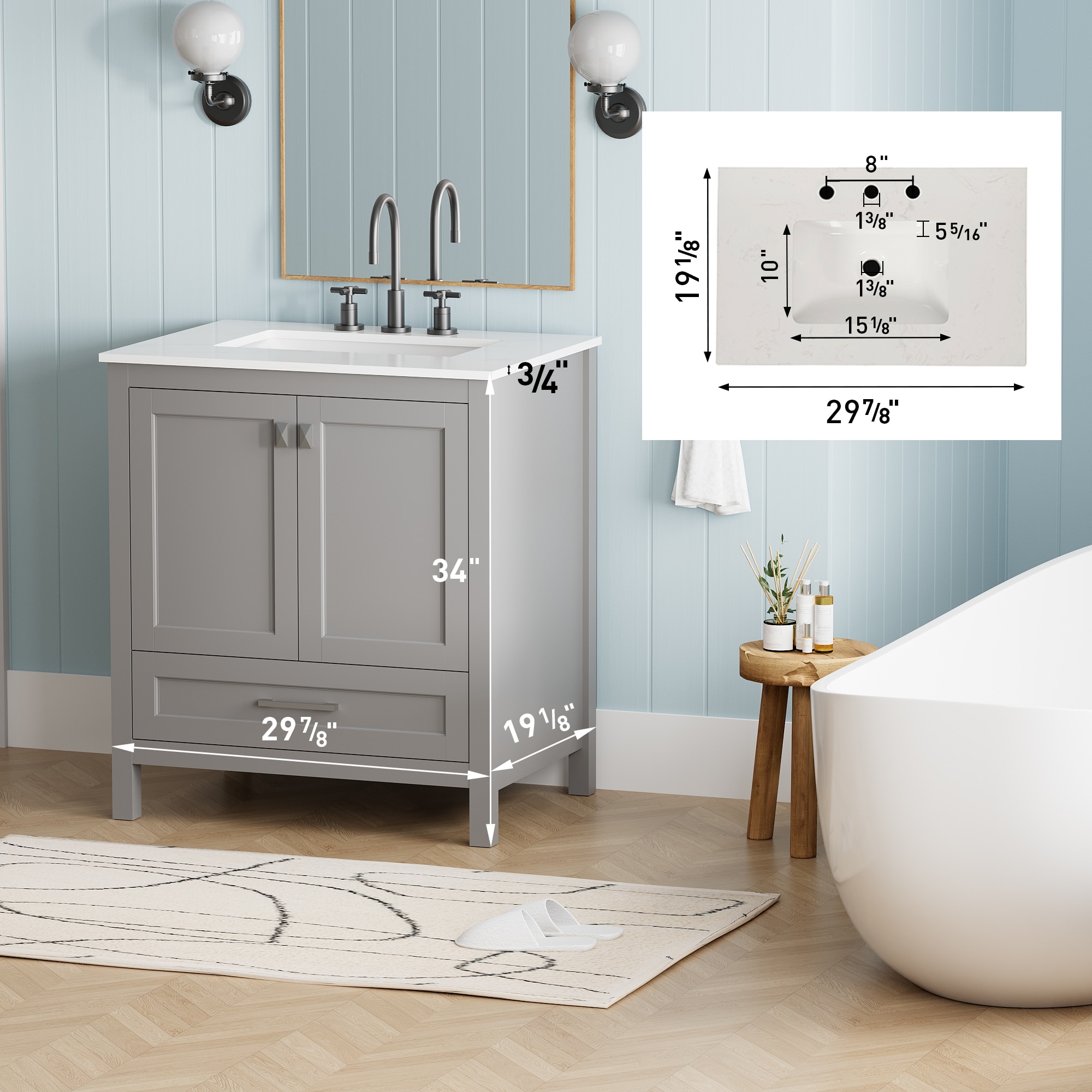 Tatayosi T3P237850 Bath-Vanity-Combo - View #17