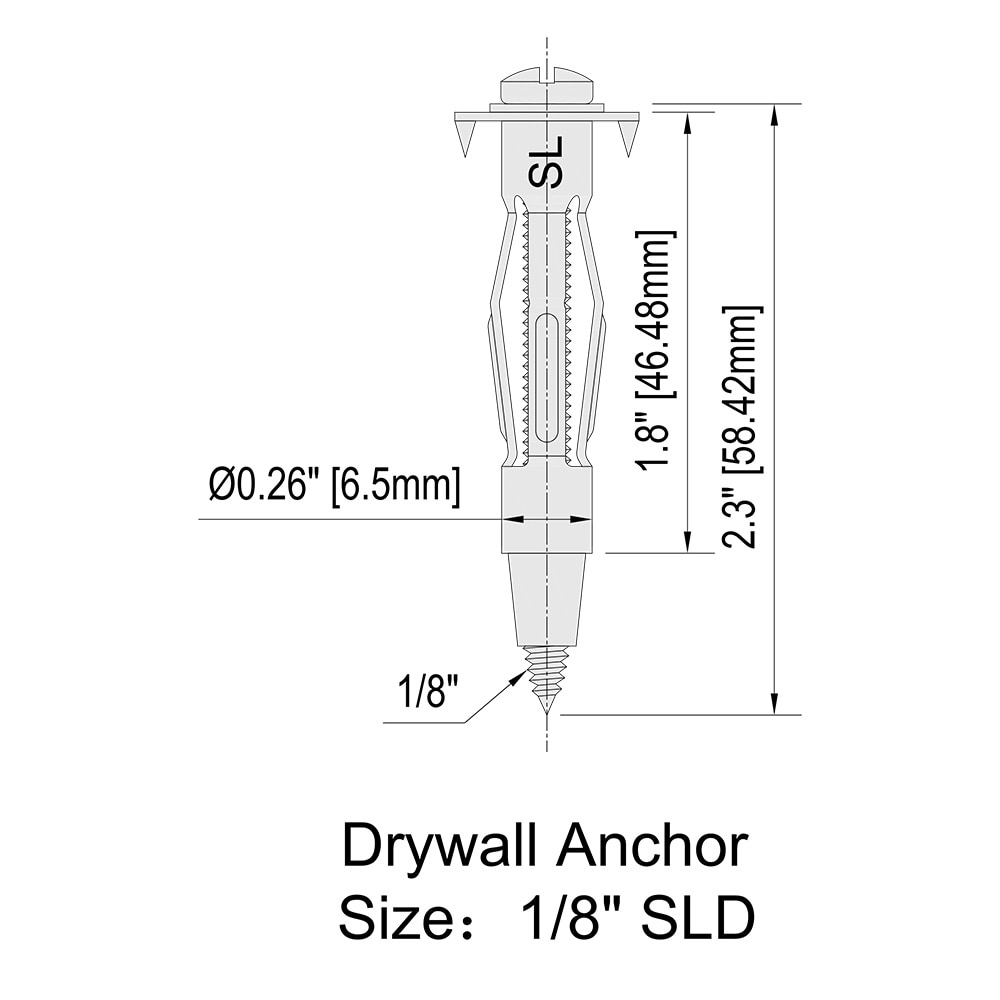 Project Source 21-9573 Drywall-Anchors - View #4