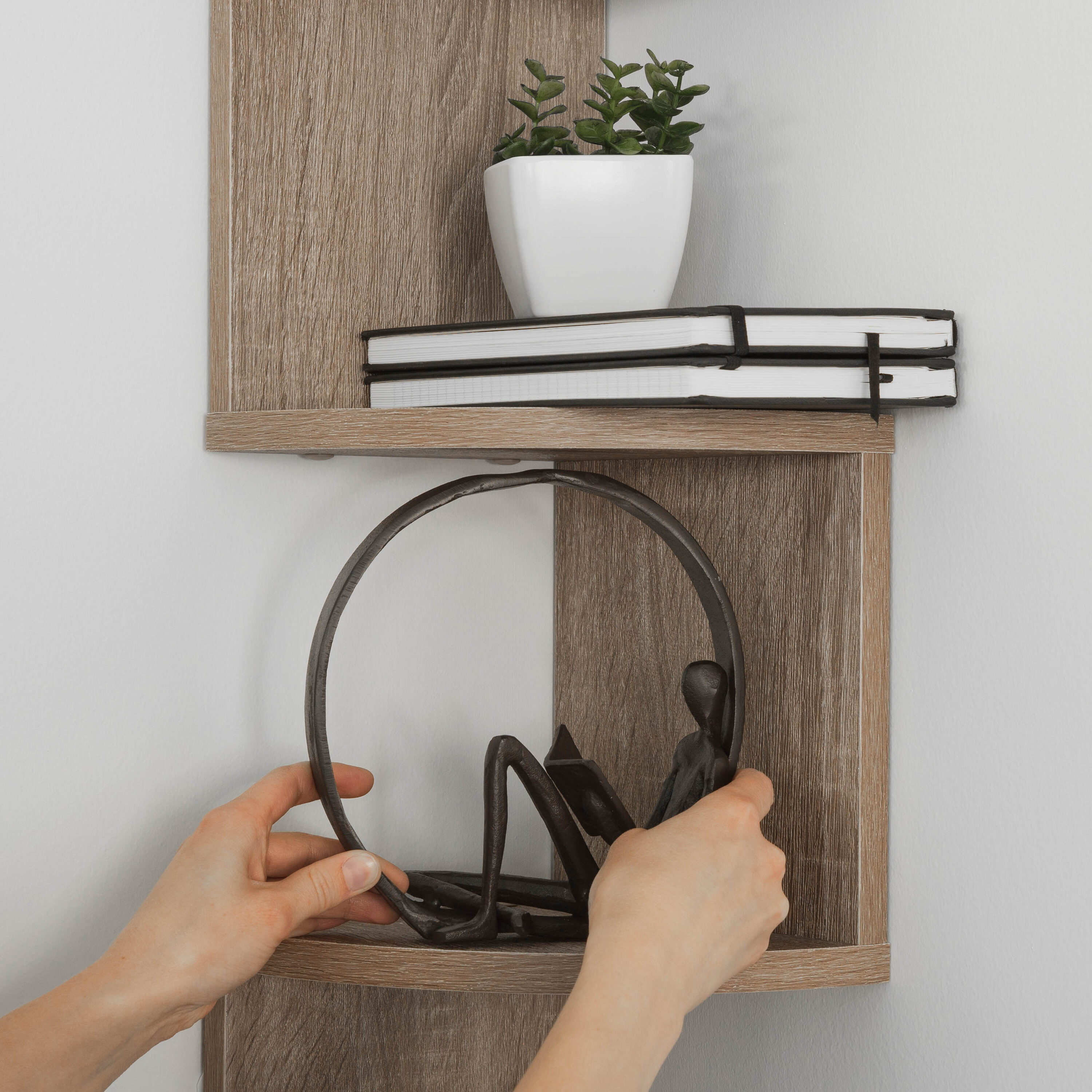 Danya B. XF11035OK Wall-Mounted-Shelving - View #4