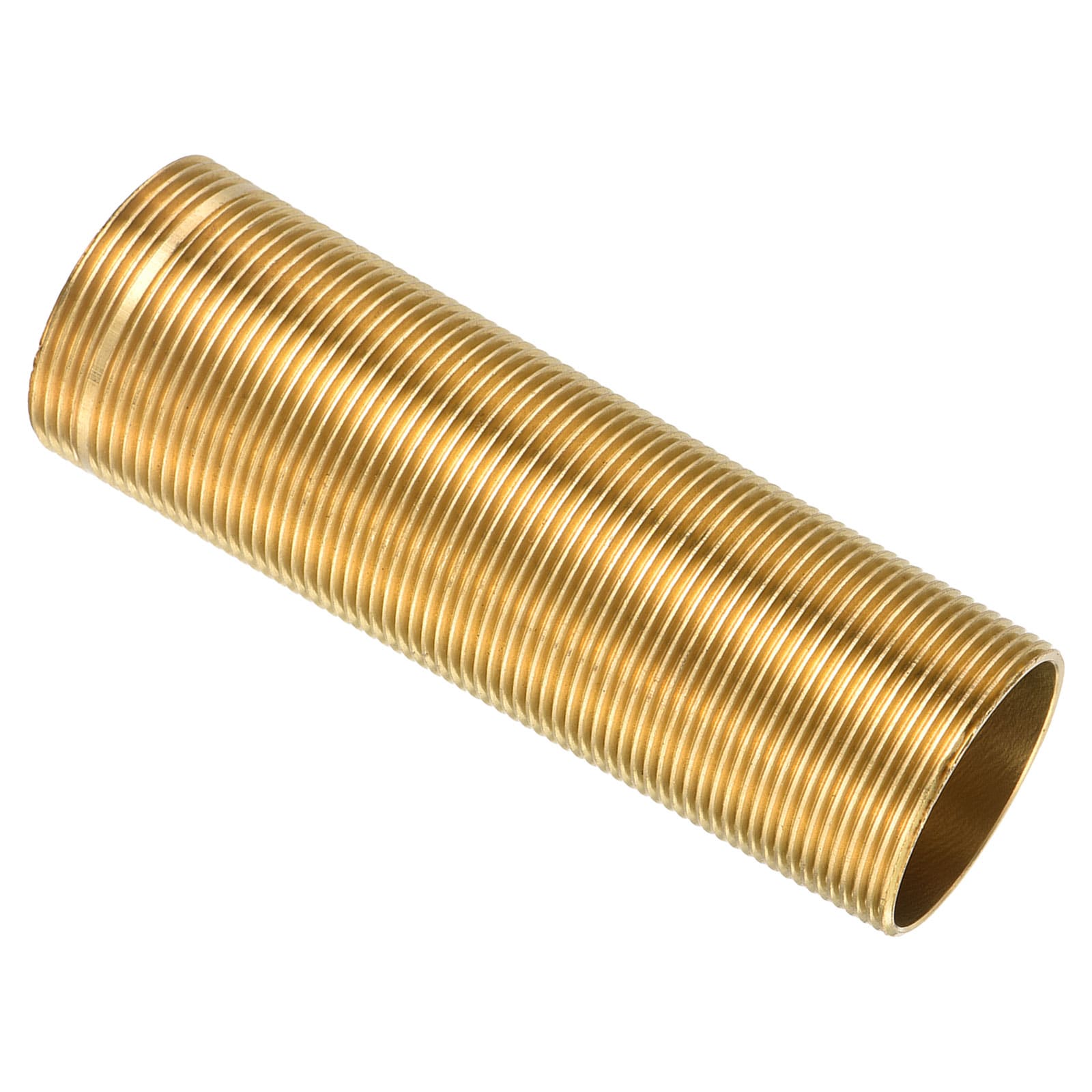 Unique Bargains - 1pc 3.94-Inch x 1.24-Inch Faucet Mount Extension Shank Brass Faucet Fittings Fa...
