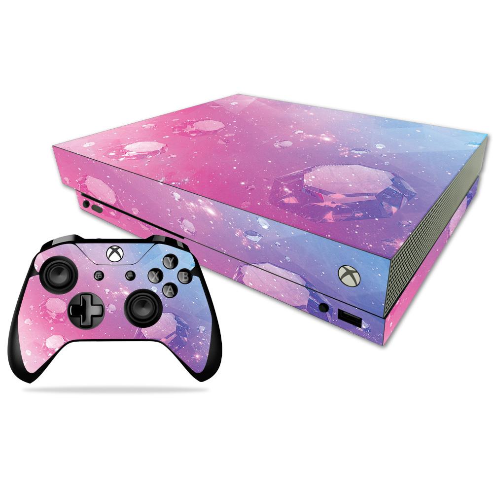 MightySkins VSNS65086  MIXBONXCMB-Pink Diamond Skin Decal Wrap for Swagtron T580 Hoverboard Sticker- Vintage American