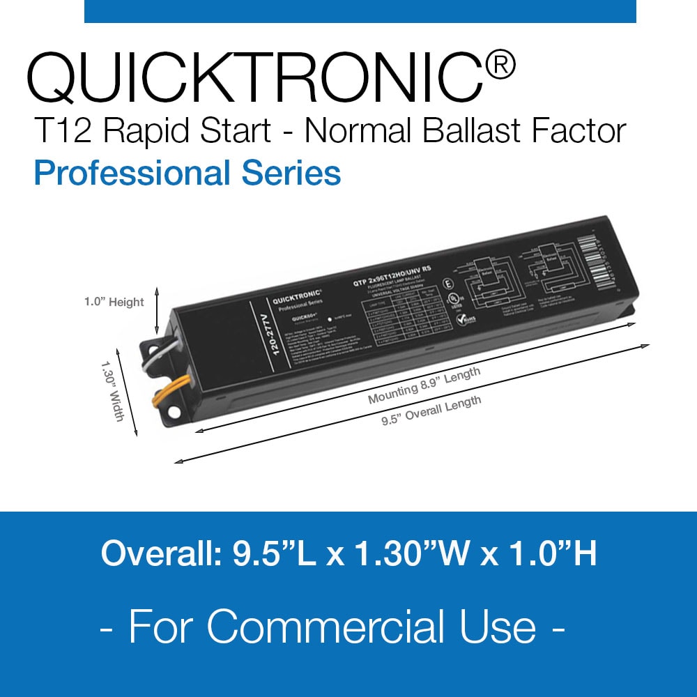 QUICKTRONIC QTP2X40T12UNVSCEBJ4 Fluorescent-Lighting-Ballasts - View #4