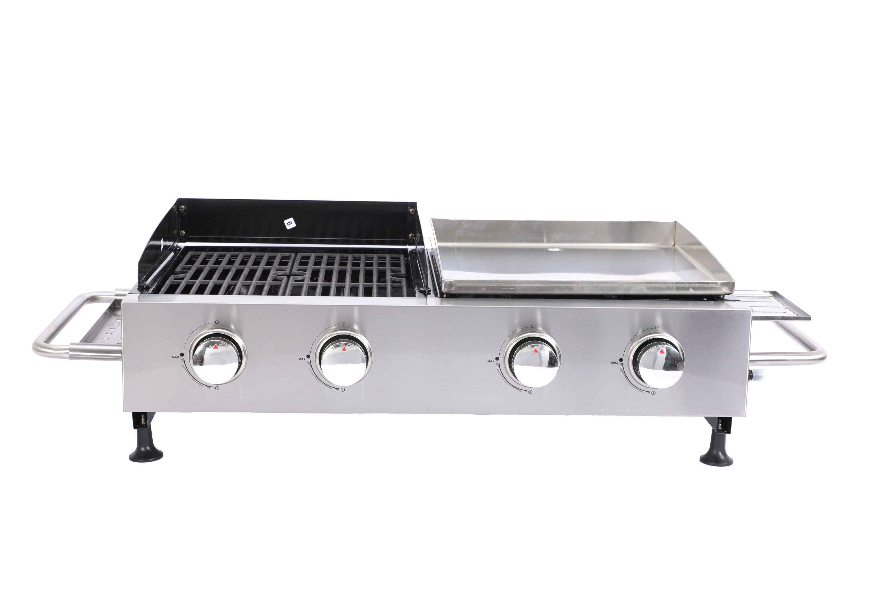 Bayfeve 2 Burner 38240 BTU Propane Gas Grill with Cast Iron Grids