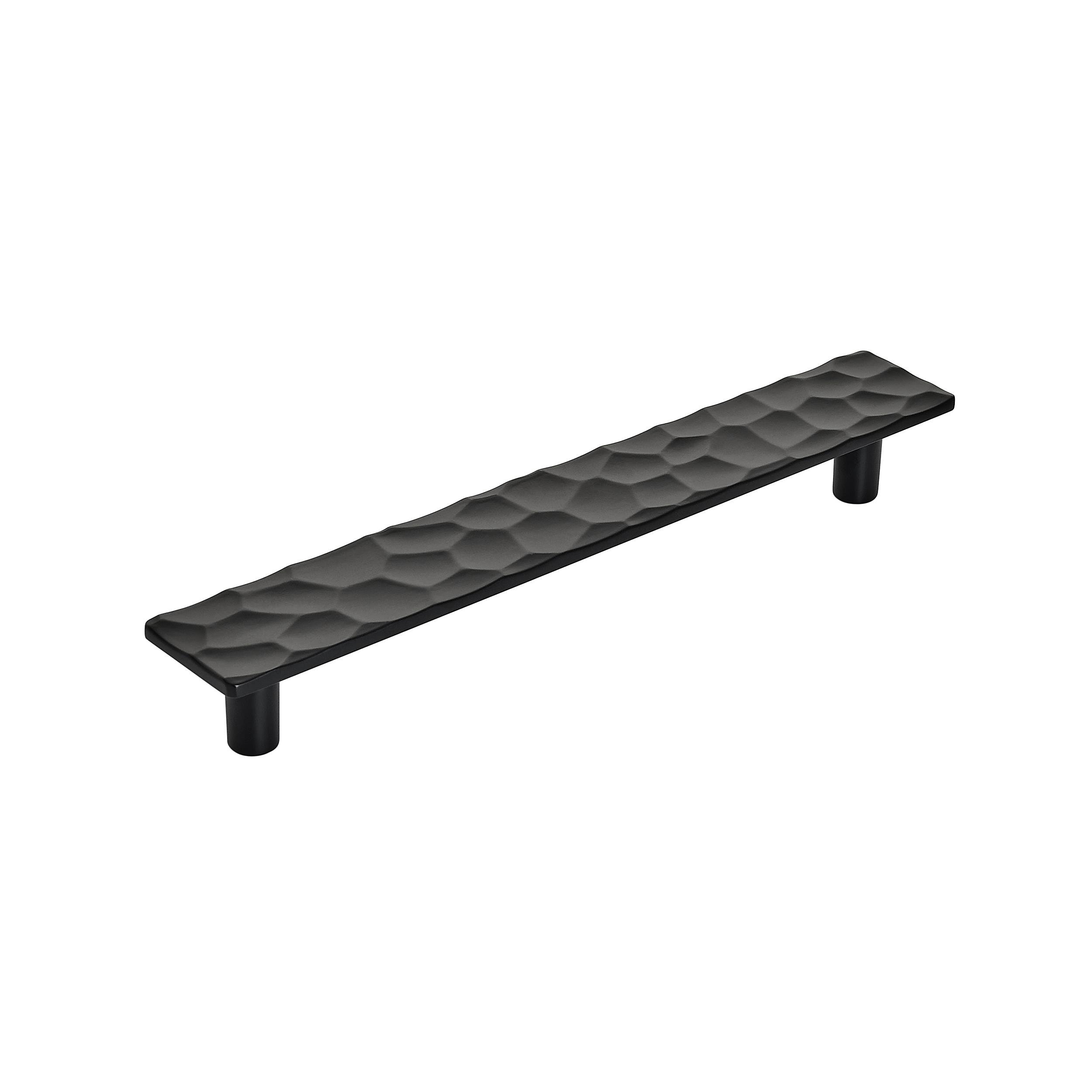 Amerock BP36824MB Kamari 6-5/16-in , 160mm Center to Center Matte Black Rectangular Bar
