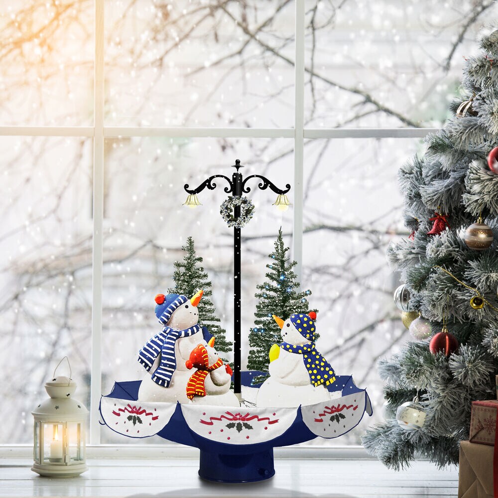 Fraser Hill Farm FSSM029A-BLU Table-Christmas-Decorations - View #6